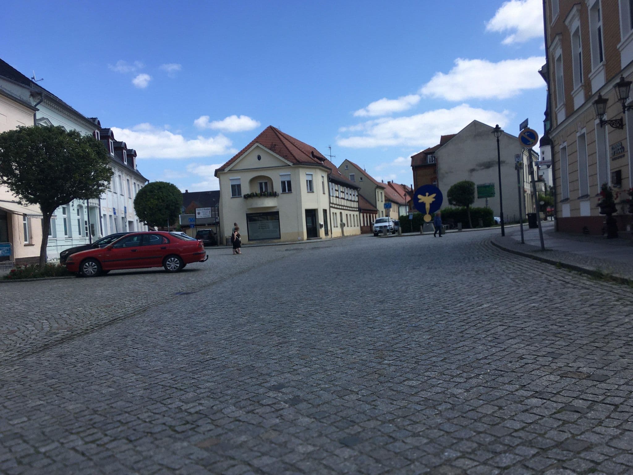Street view near Spree Hotel in der Altstadt, Lubnjow — © carlheinz (CC BY-SA · Mapillary)