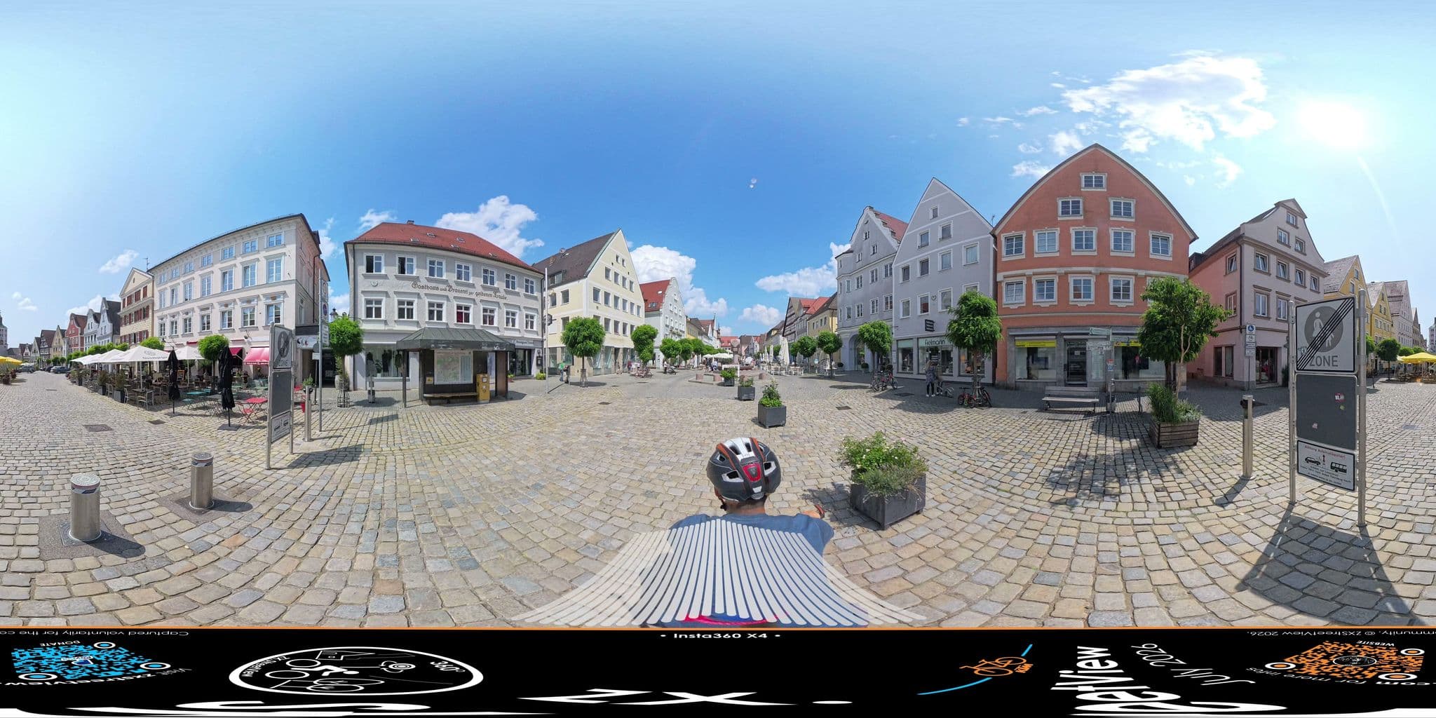Street view near Brauereigasthof zur Münz, Günzburg — © ZXStreetview (CC BY-SA · Mapillary)