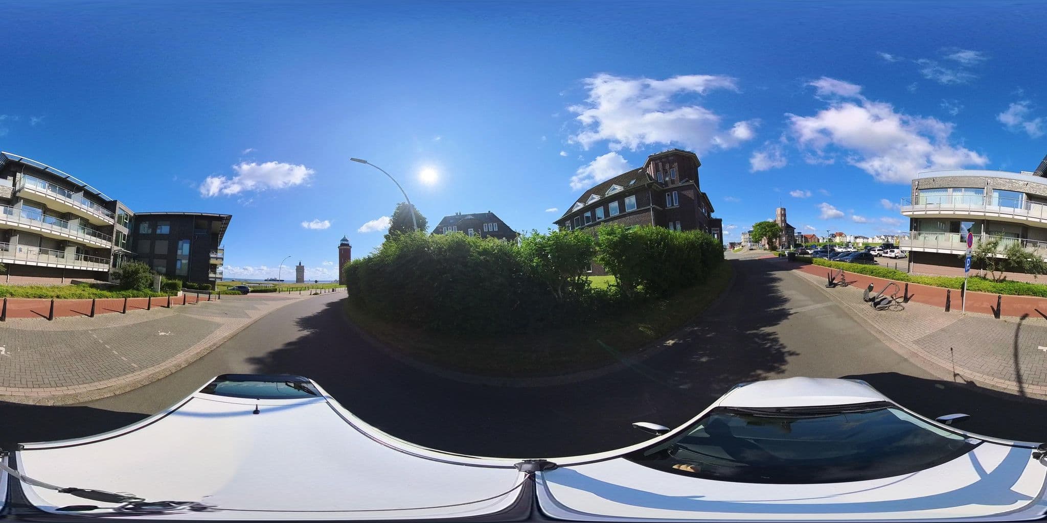 Street view near Residenz Alte Liebe, Cuxhaven