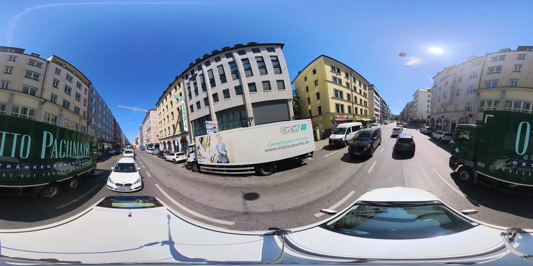 Street view near Numa Blend, Munich