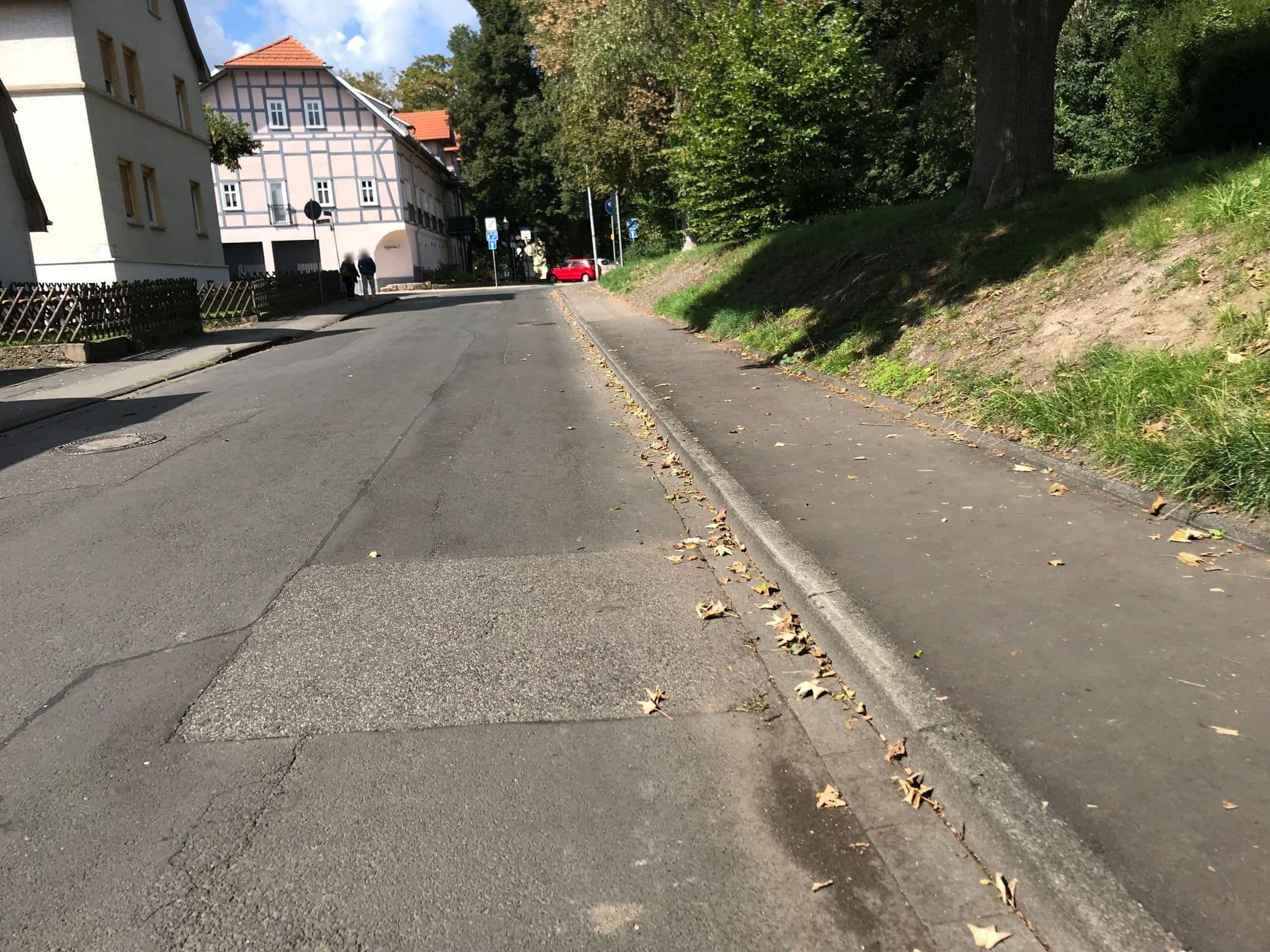 Street view near Gästehaus Kobold, Bad Sooden-Allendorf — © fuldata (CC BY-SA · Mapillary)
