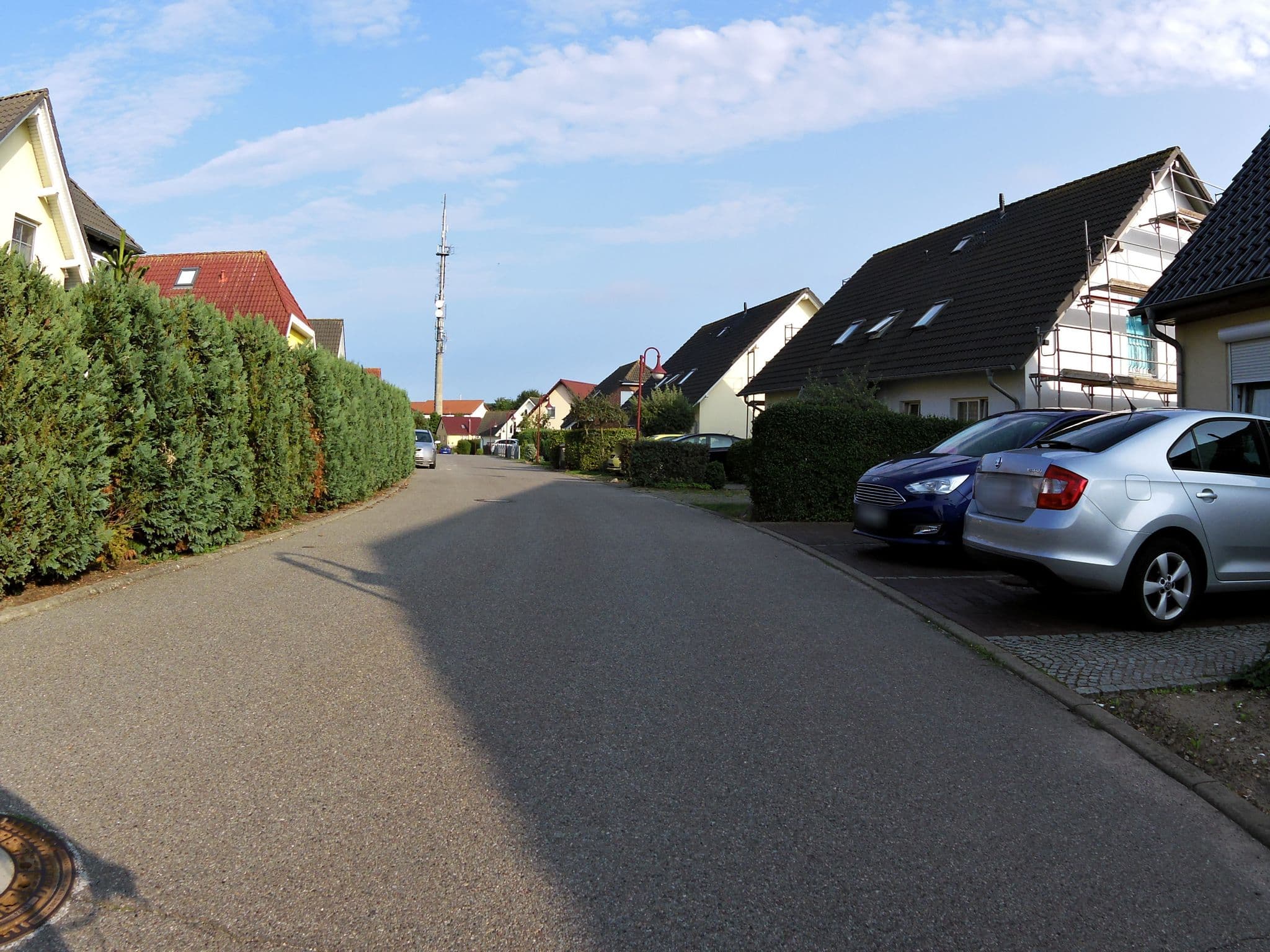 Street view near Haus Jenny, Seebad Heringsdorf