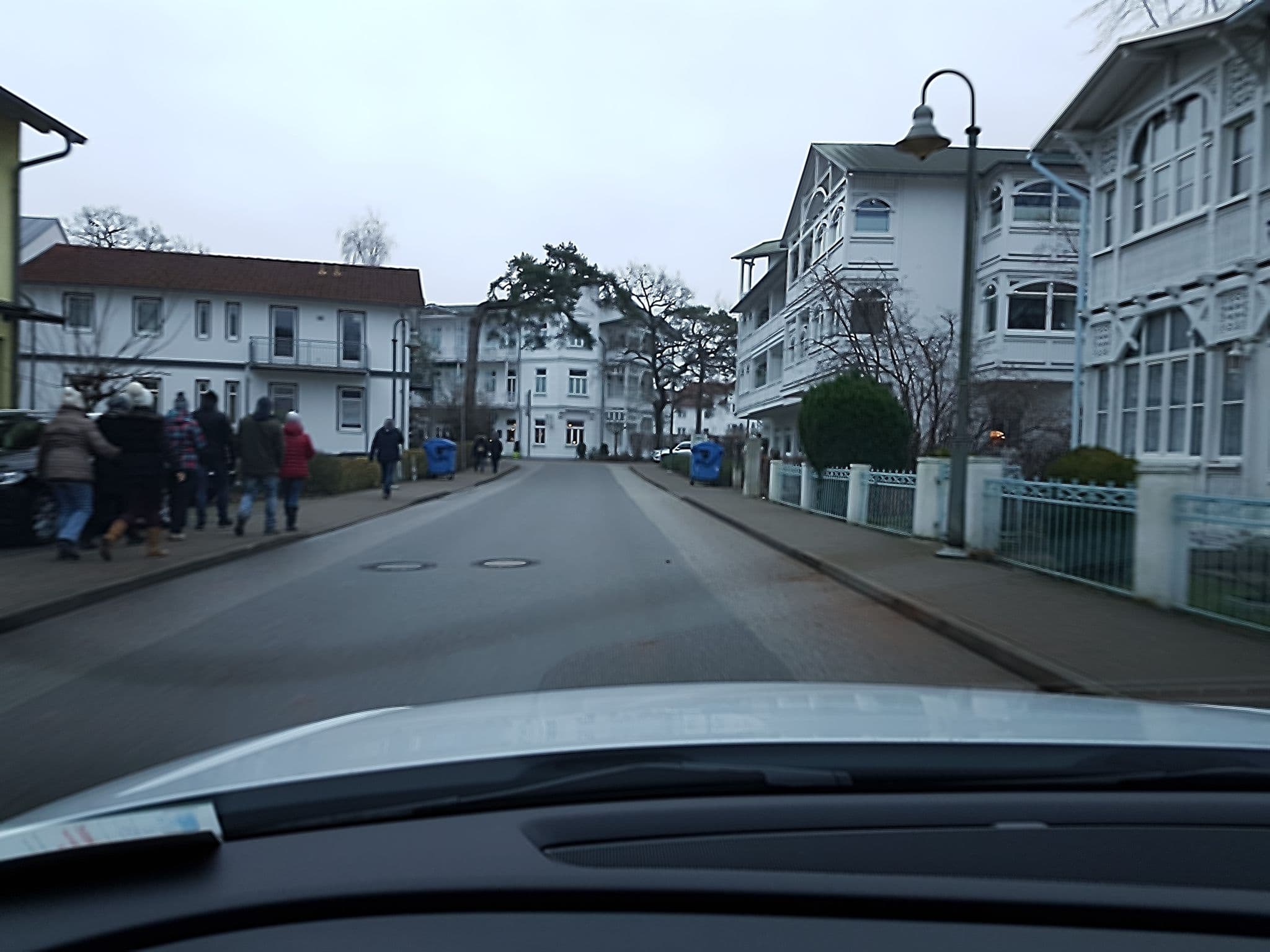 Street view near Haus Frithjof, Ostseebad Binz