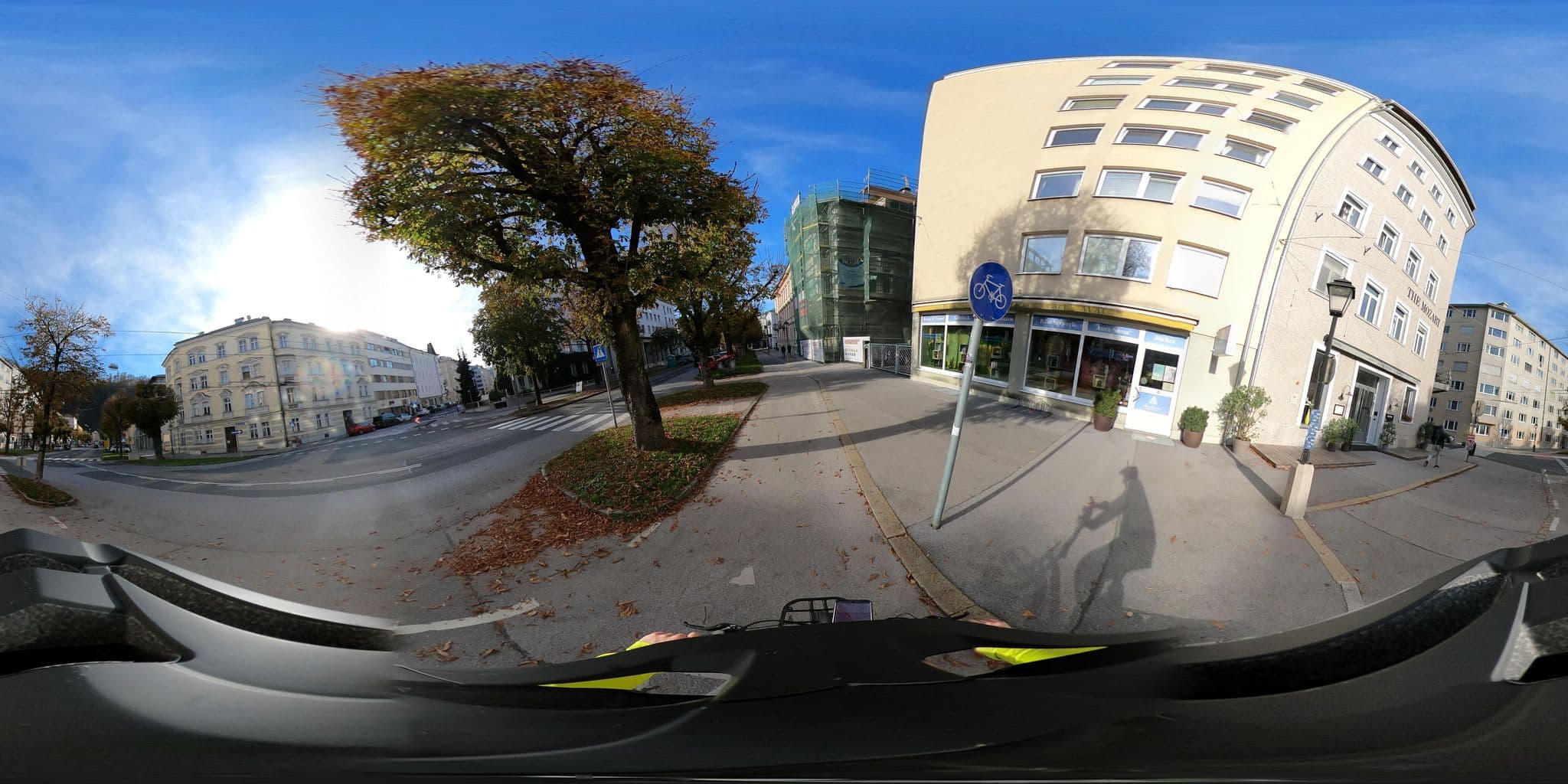 Street view near The Mozart, Salzburg — © OidaHeast (CC BY-SA · Mapillary)