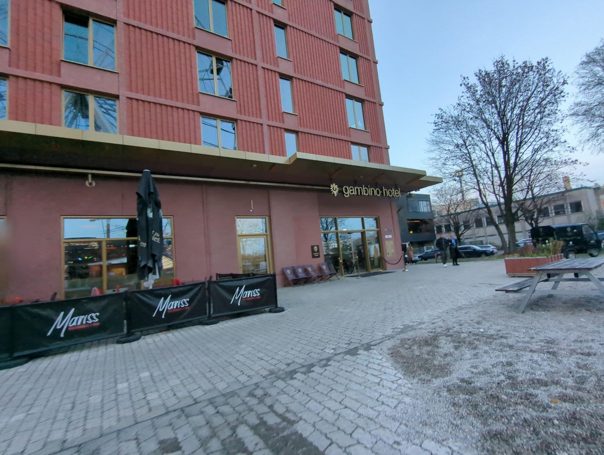 Street view near Gambino Hotel, Munich