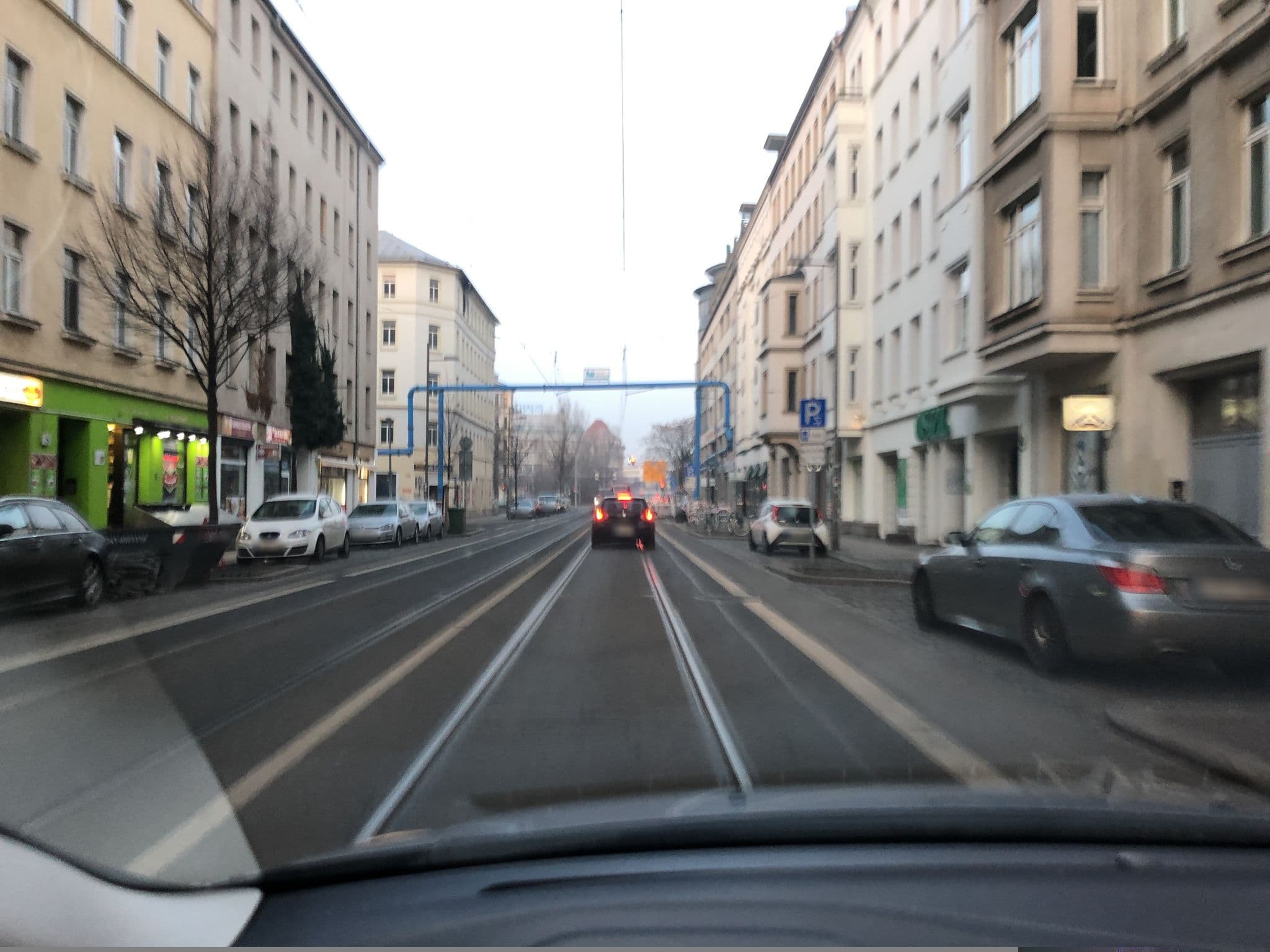 Street view near Hotel Atlas, Leipzig — © bejotel (CC BY-SA · Mapillary)