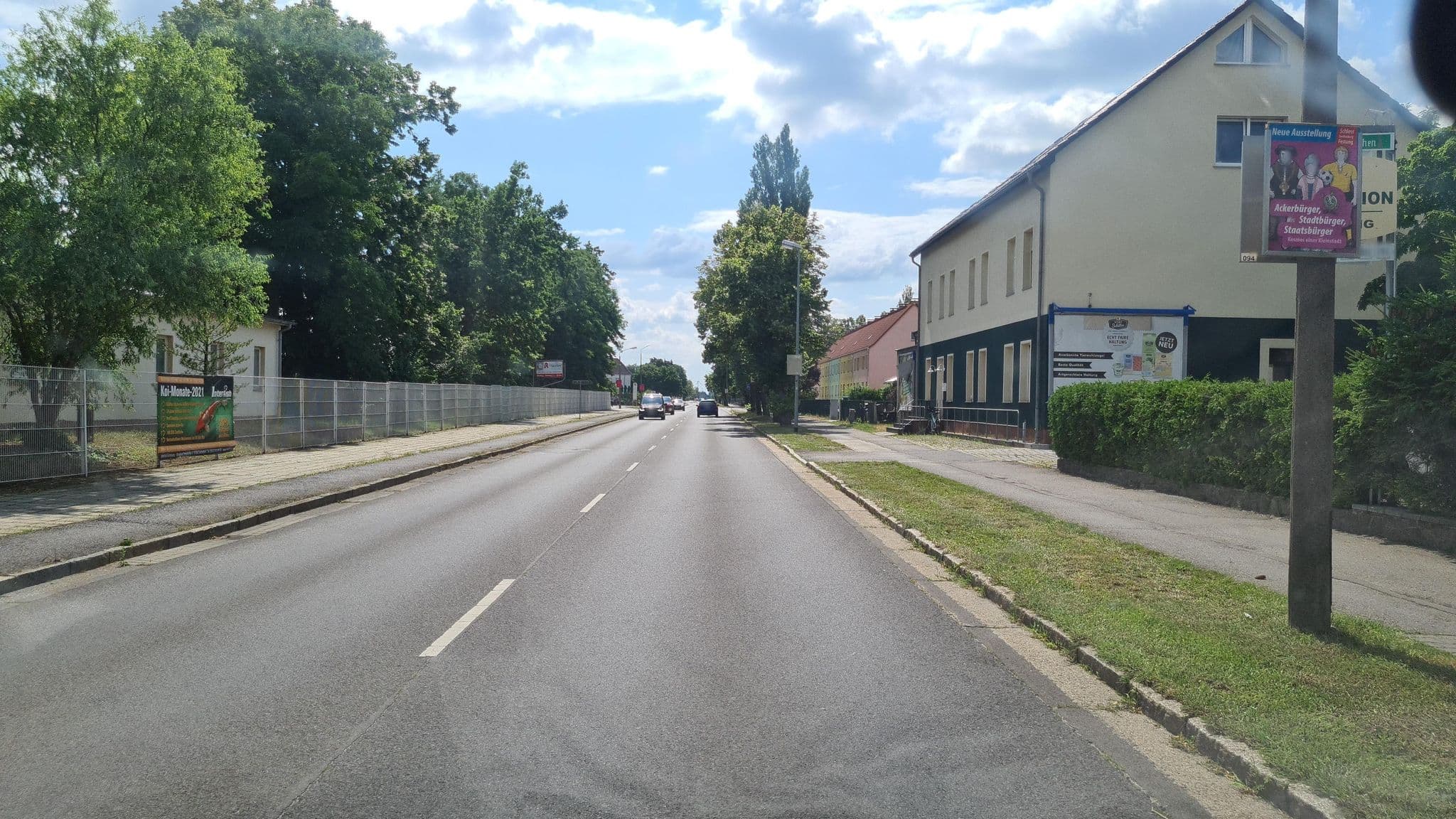 Street view near Pension Hänig, Senftenberg — © dsmm (CC BY-SA · Mapillary)