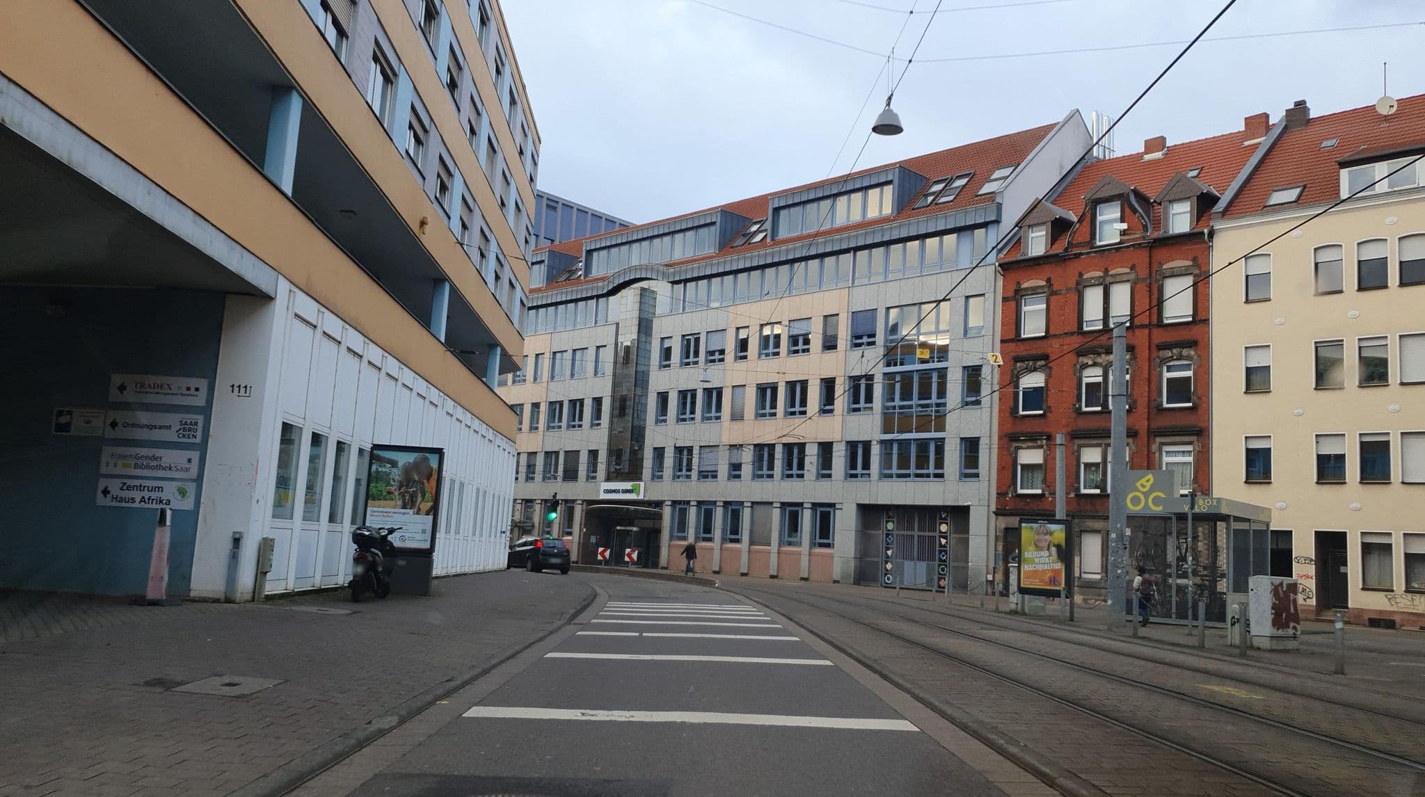 Street view near Home Saarbrücken Zentrum, Saarbrücken — © teddy73 (CC BY-SA · Mapillary)
