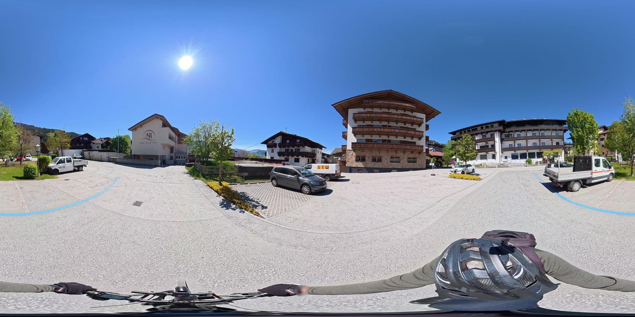 Street view near Pension Georg, Westendorf — © osmplus_org (CC BY-SA · Mapillary)