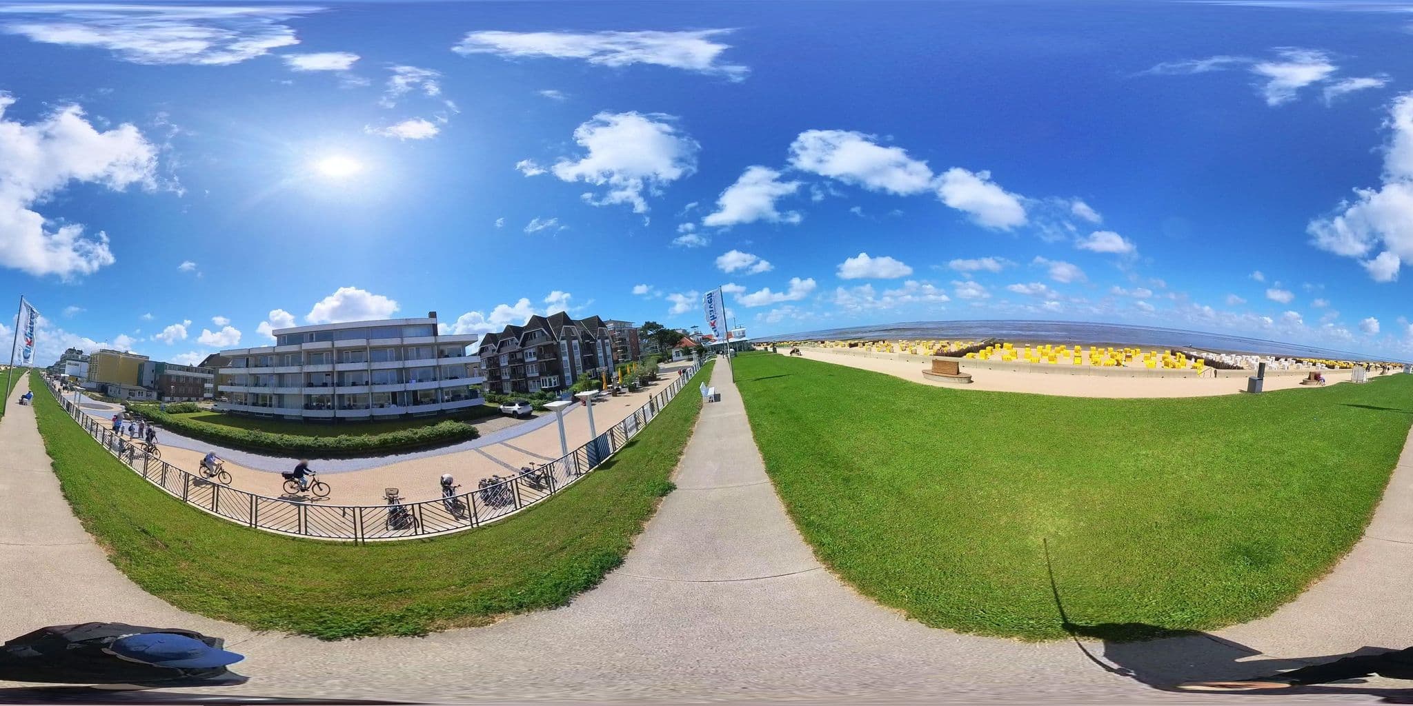 Street view near Nautilus Duhnen, Cuxhaven