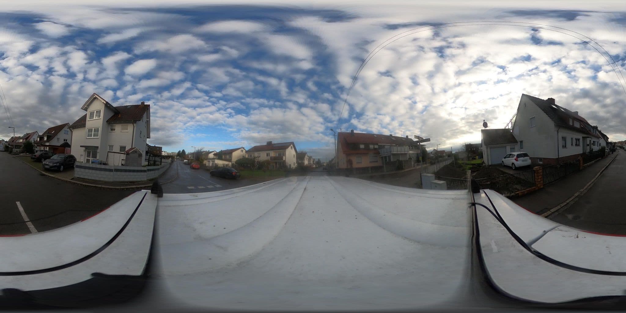 Street view near Wohnen an der Messe, Friedrichshafen — © DMataRB (CC BY-SA · Mapillary)