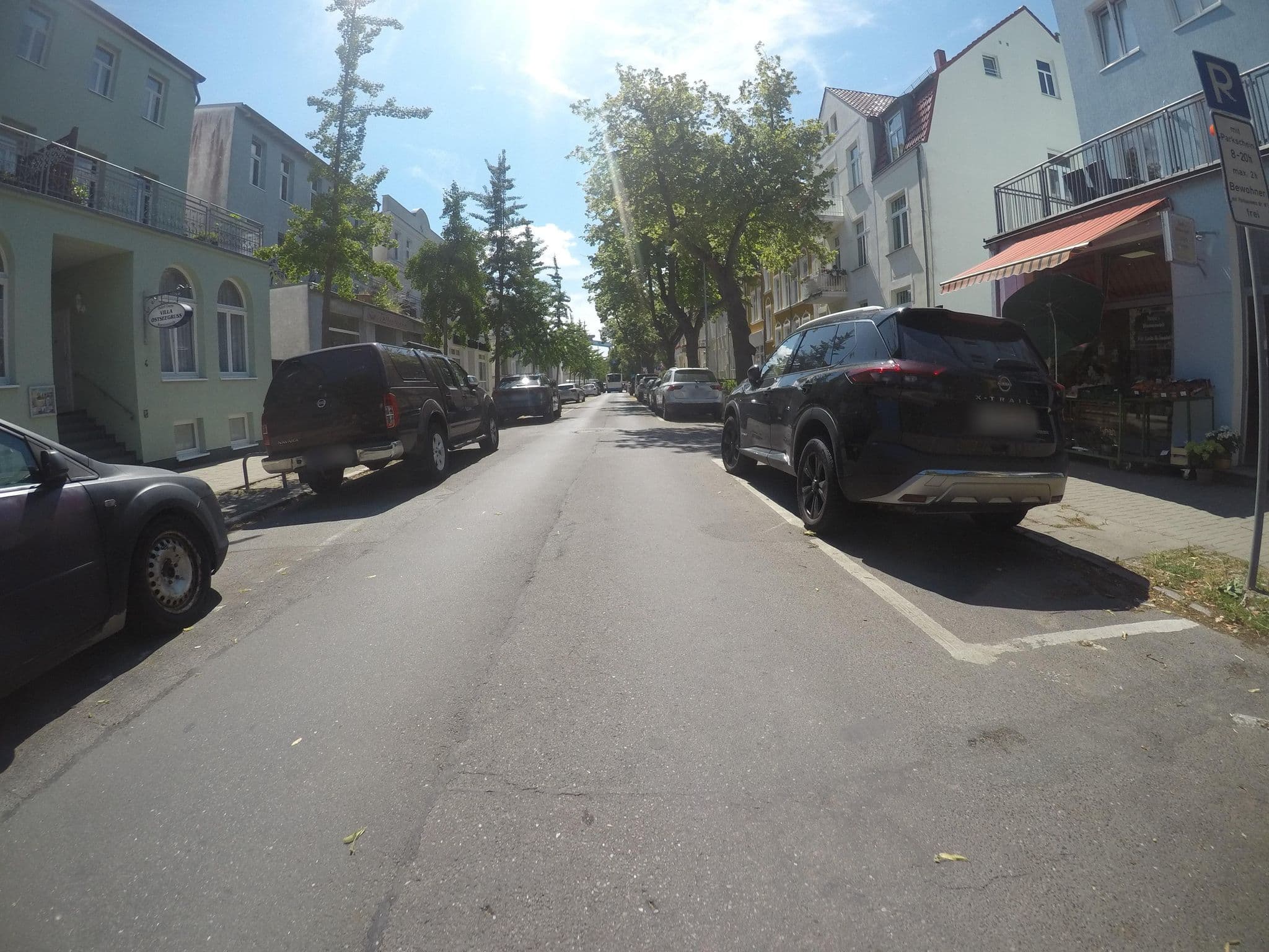 Street view near Villa Ostseegruss, Warnemünde — © mfa (CC BY-SA · Mapillary)