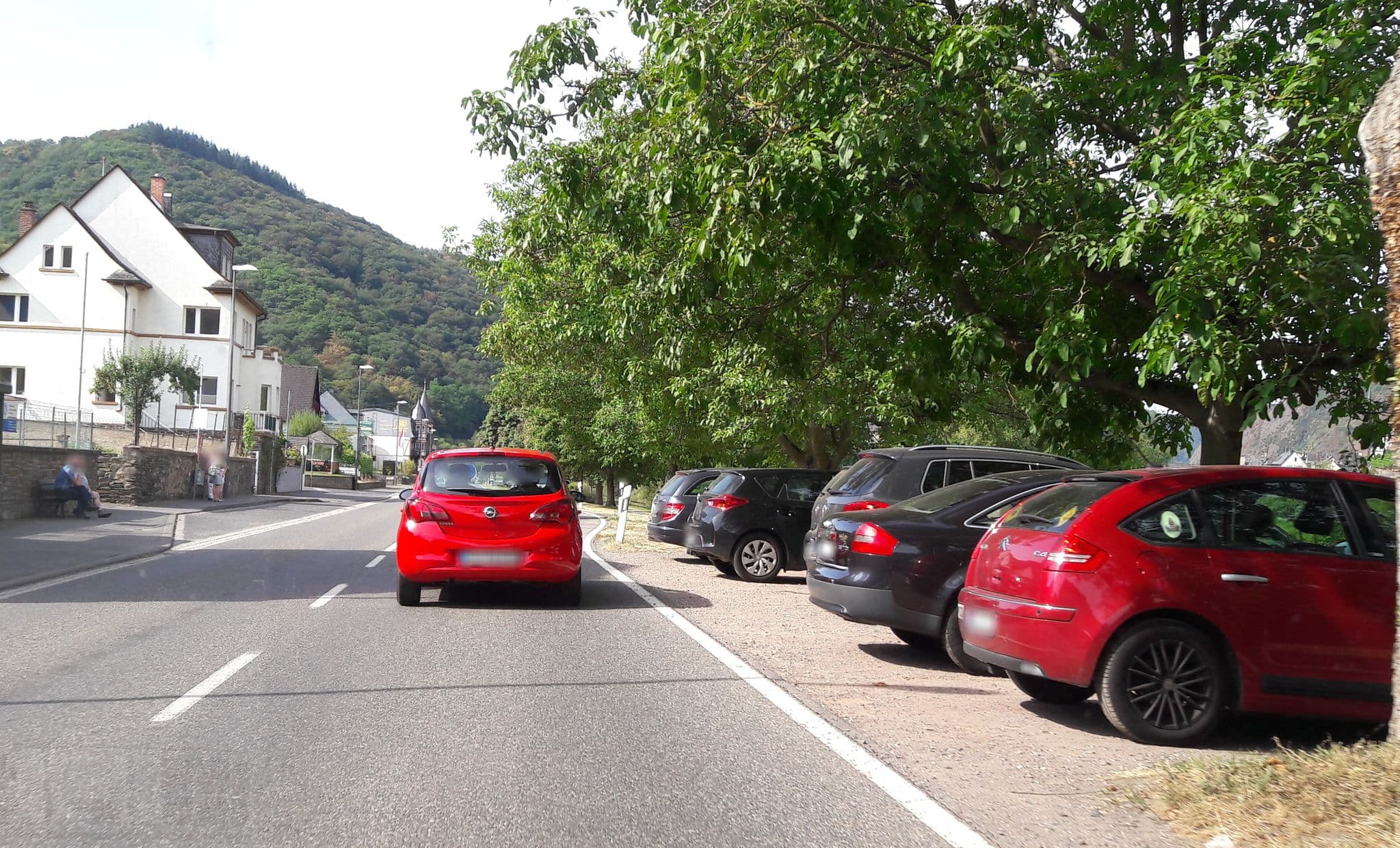 Street view near Moseltel, Bruttig-Fankel