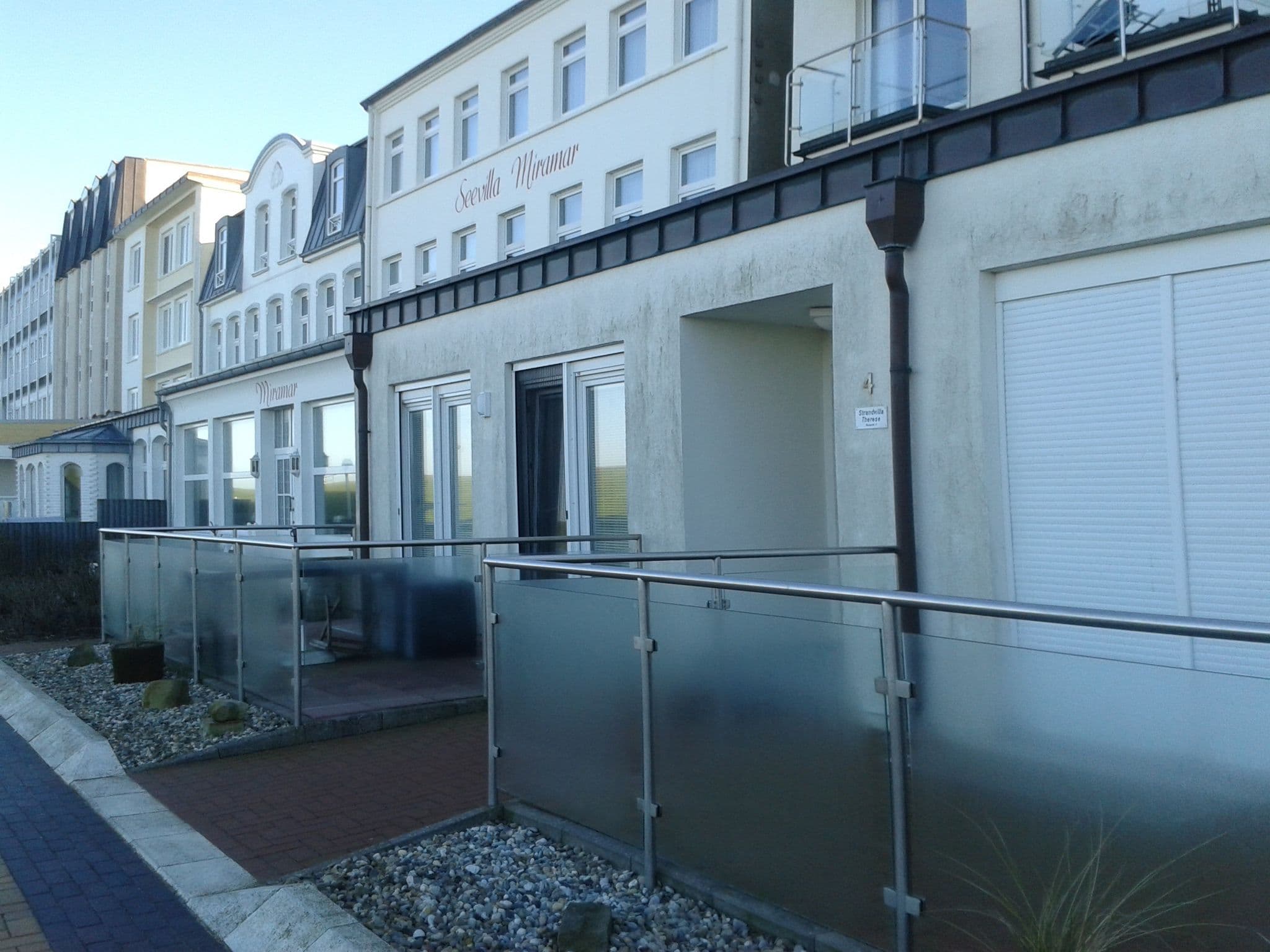 Street view near Strandvilla Therese, Norderney