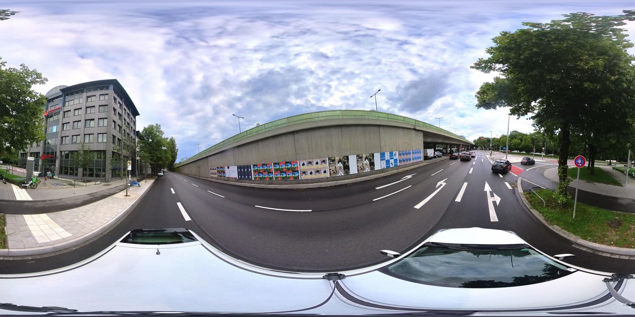Street view near Meininger Hotel München Olympiapark, Munich