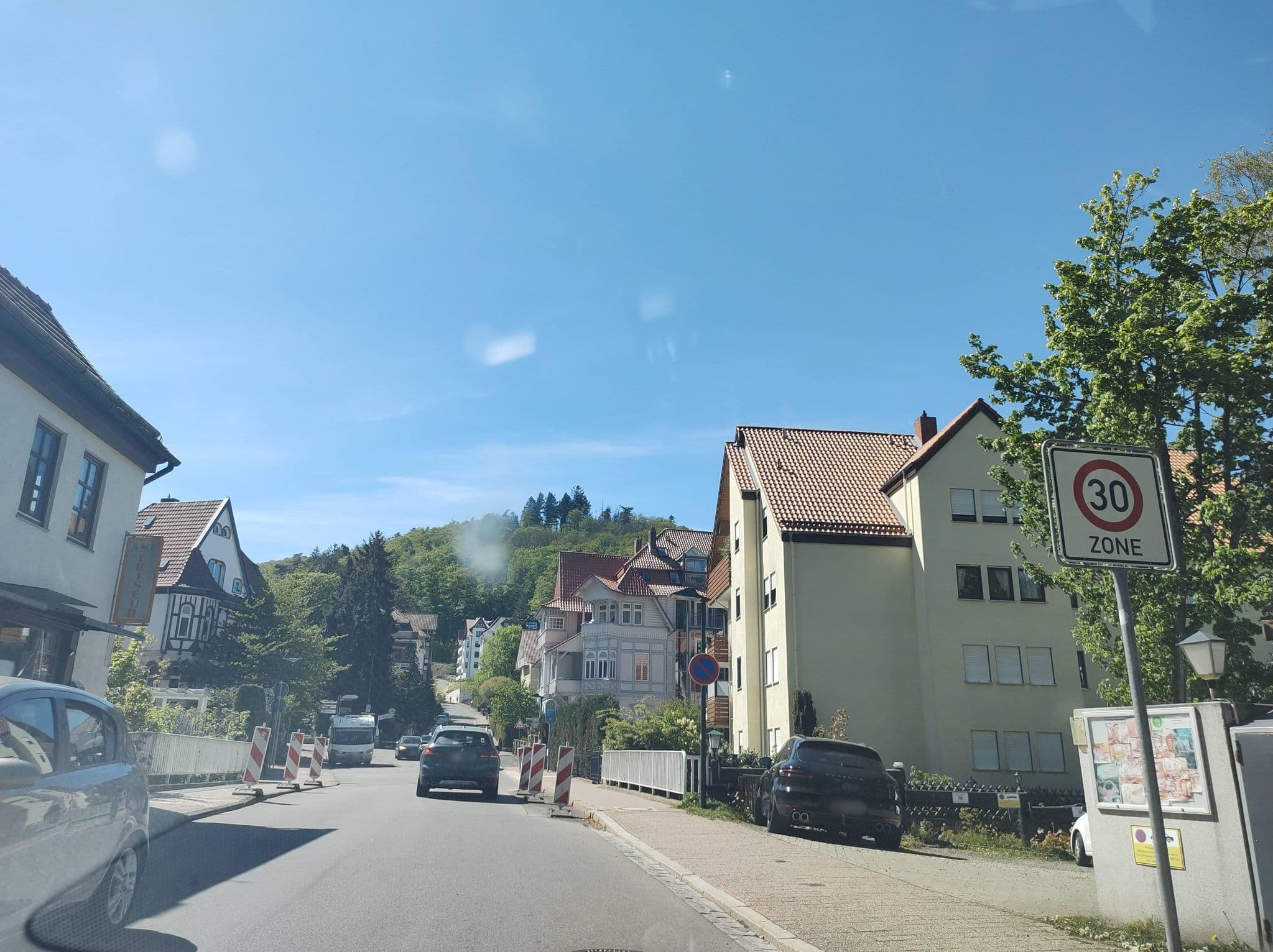 Street view near Hirsch Stadt-Apartments, Bad Harzburg — © thetornado76 (CC BY-SA · Mapillary)