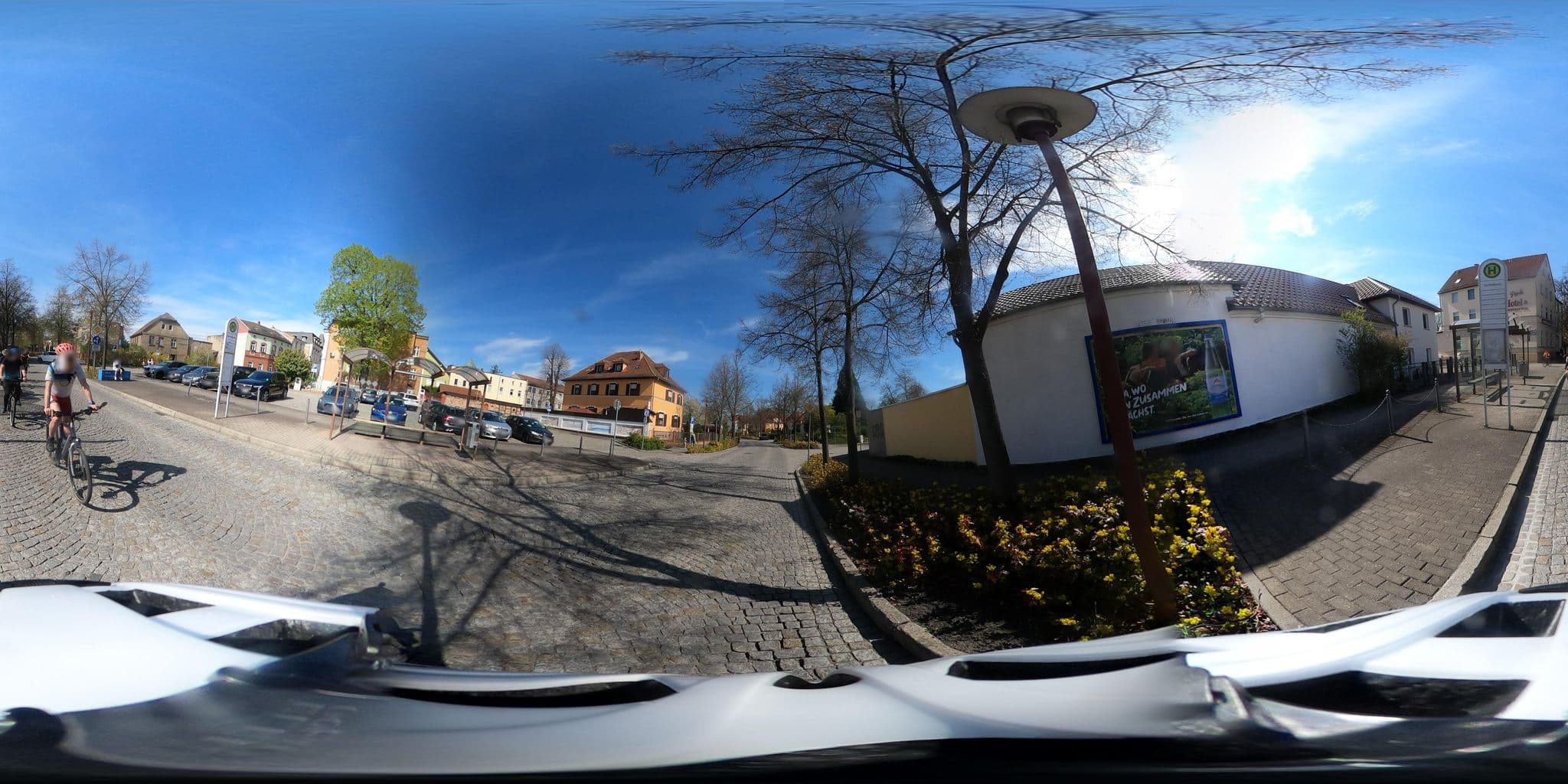 Street view near Pension MAX, Senftenberg — © Oderradler (CC BY-SA · Mapillary)