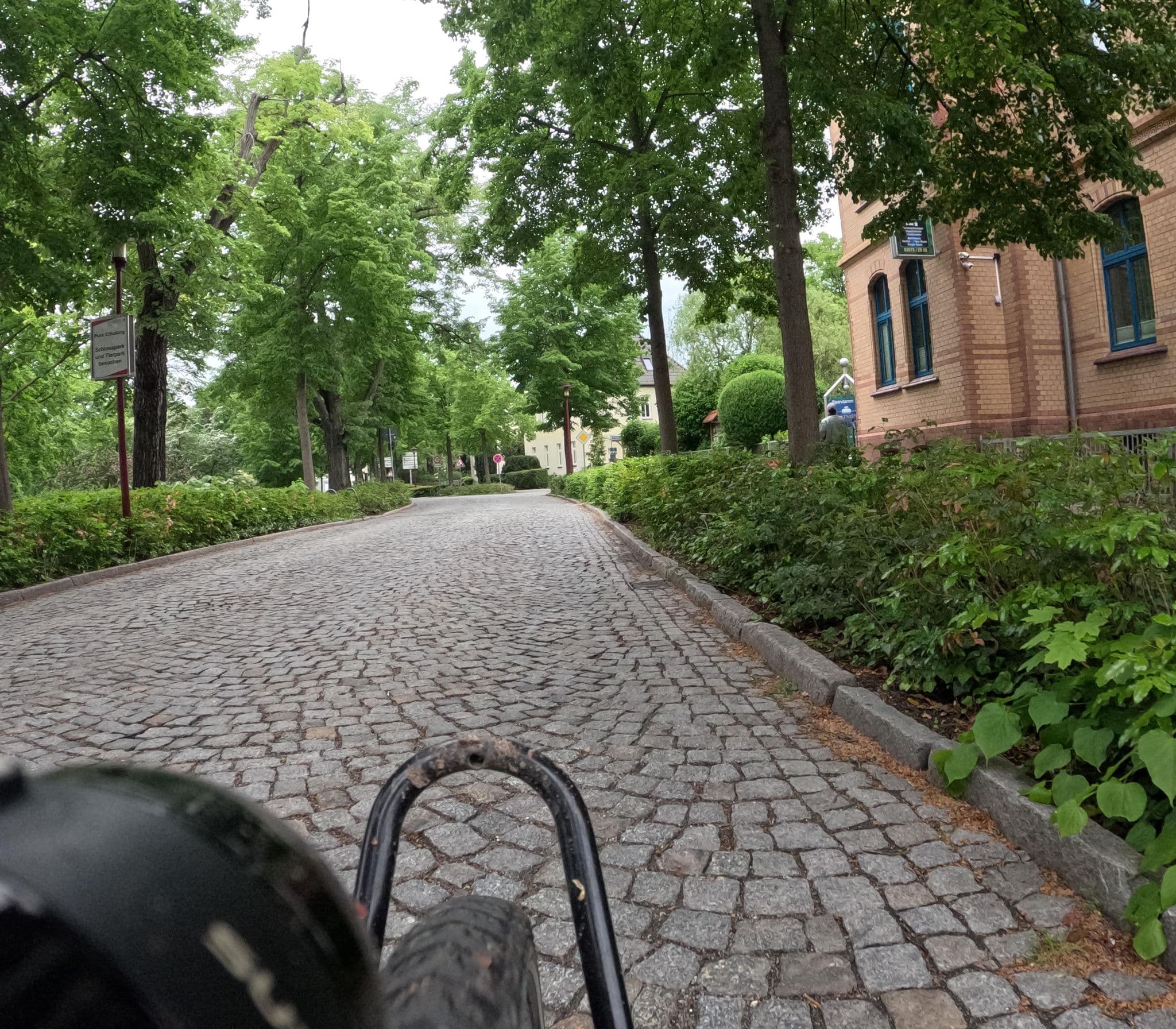 Street view near City-Pension Senftenberg, Senftenberg — © britiger (CC BY-SA · Mapillary)