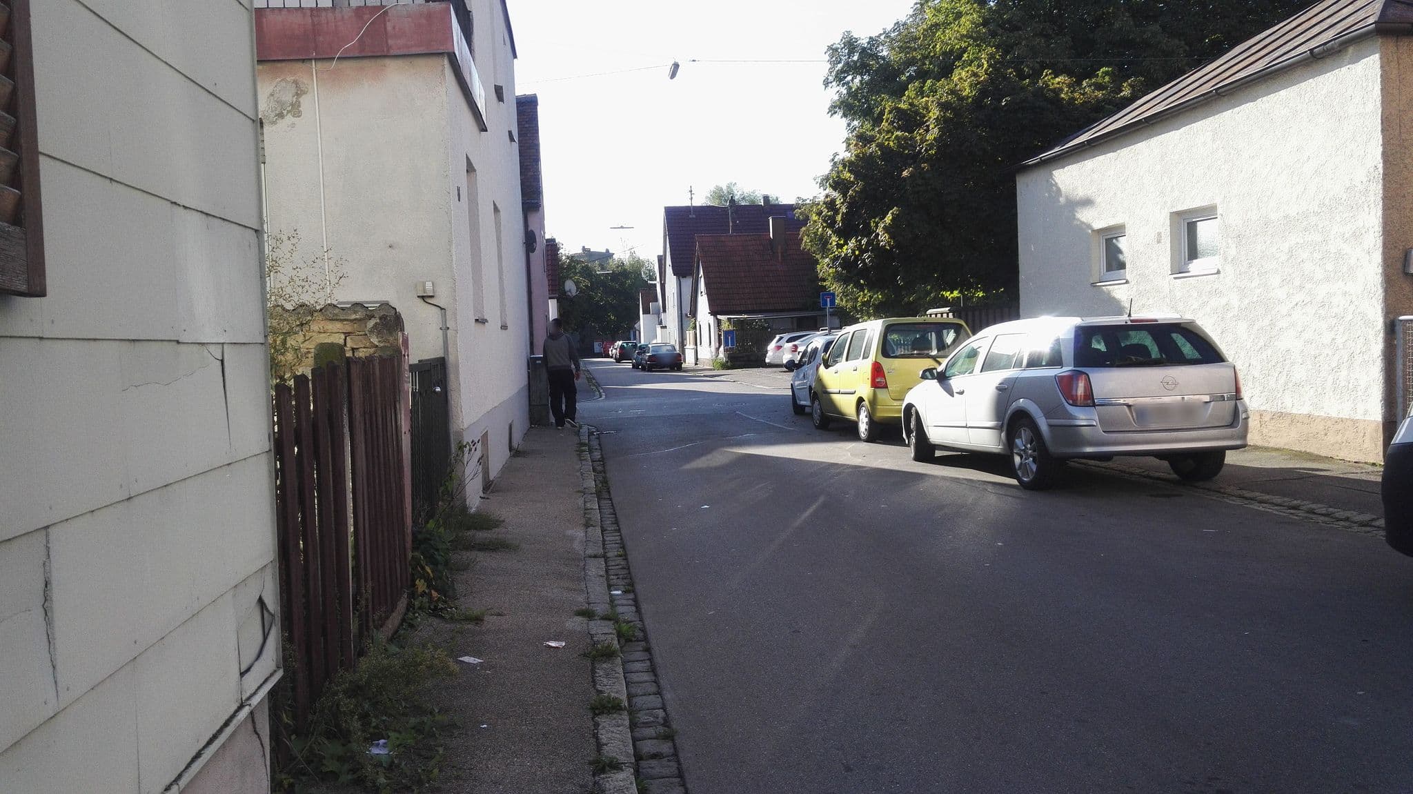 Street view near Slamba Hostel, Augsburg — © aceini (CC BY-SA · Mapillary)