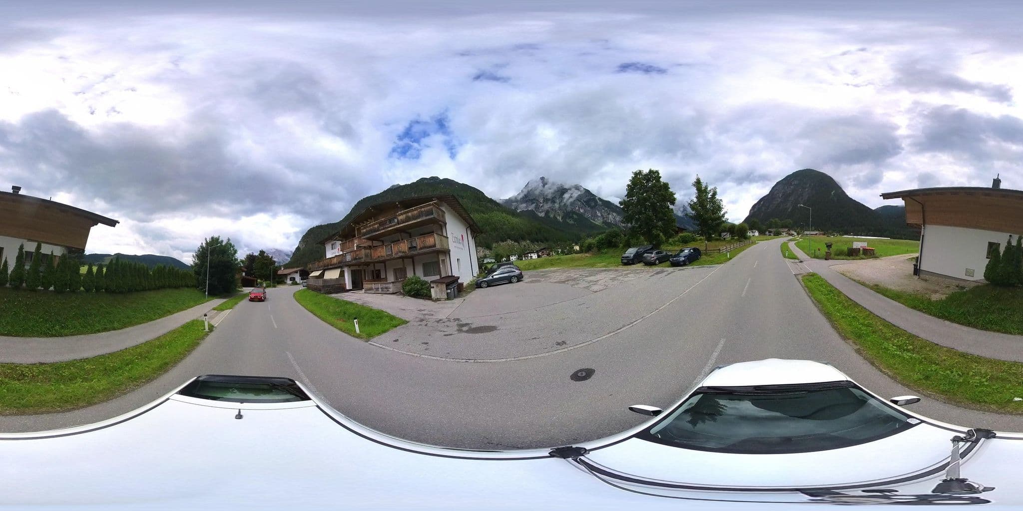 Street view near Landhaus Lindl, Leutasch