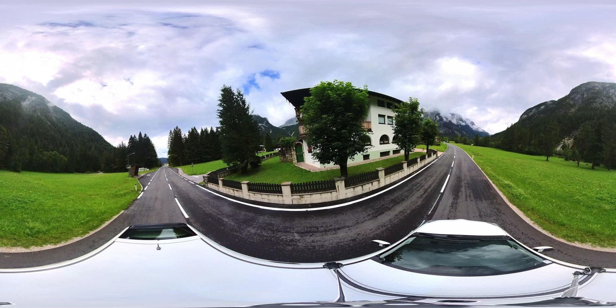 Street view near Landhaus Puitbach, Leutasch