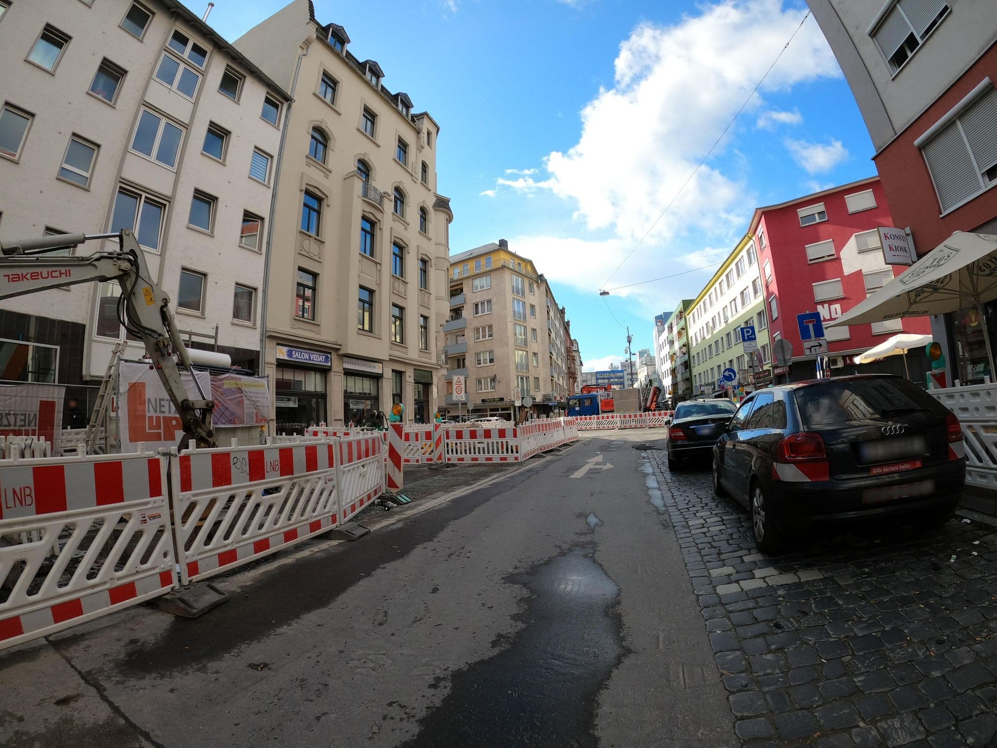 Street view near City Hotel Frankfurt, Frankfurt am Main
