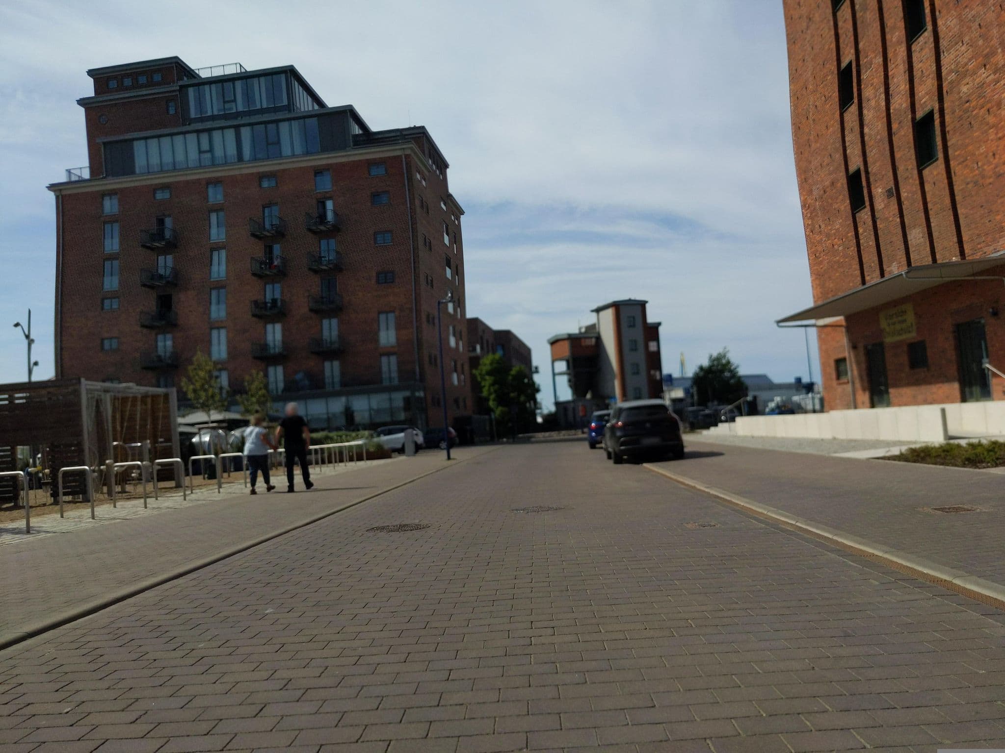 Street view near Kruse-Speicher, Wismar — © rasmustravemnd (CC BY-SA · Mapillary)