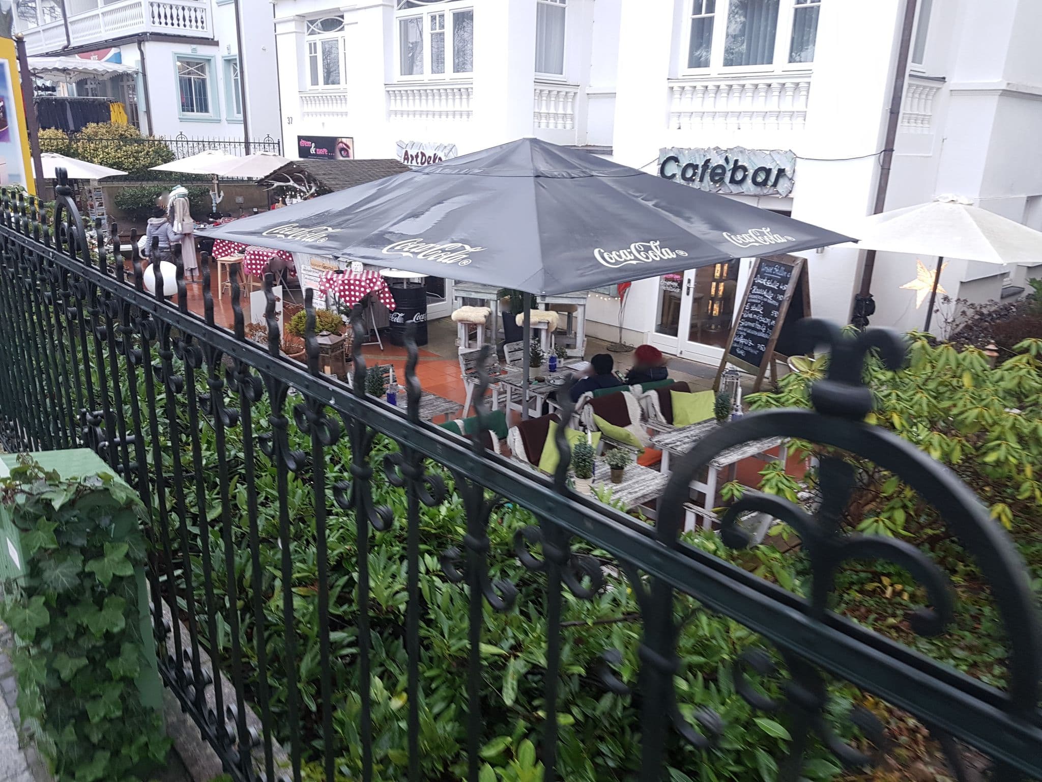 Street view near BelVedere, Ostseebad Binz