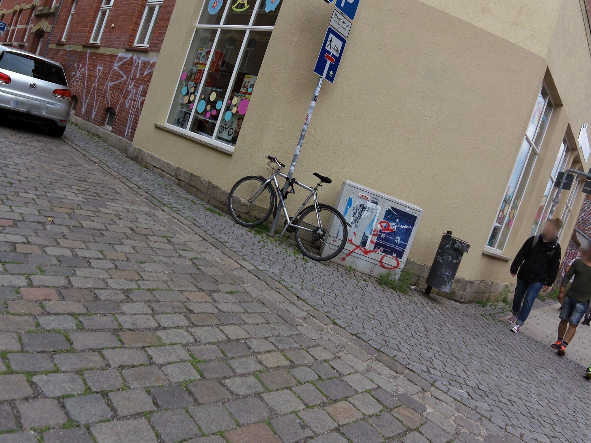 Street view near Junger Moritz, Erfurt — © zoegglmeyr (CC BY-SA · Mapillary)