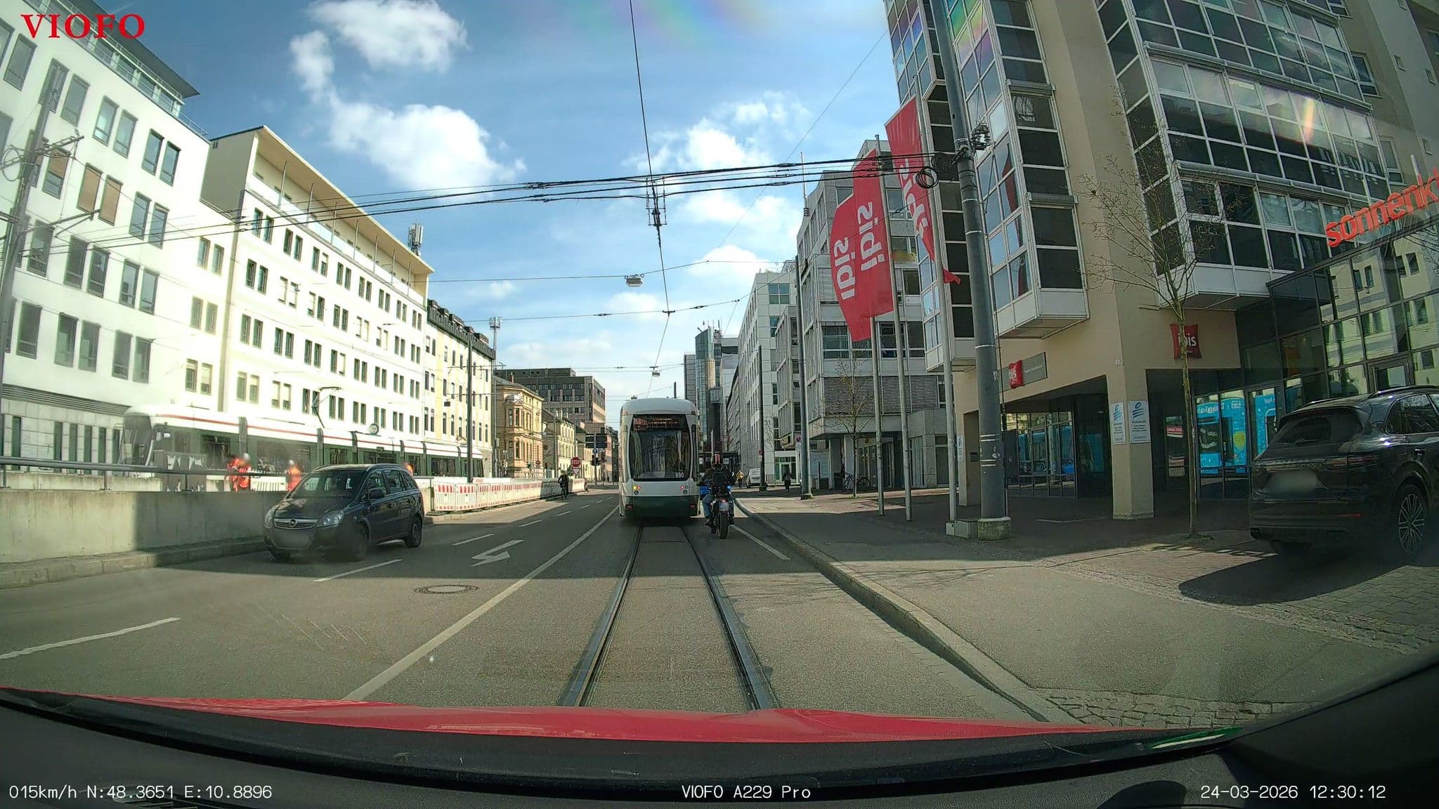 Street view near ibis Augsburg Hauptbahnhof, Augsburg — © toaskoas (CC BY-SA · Mapillary)