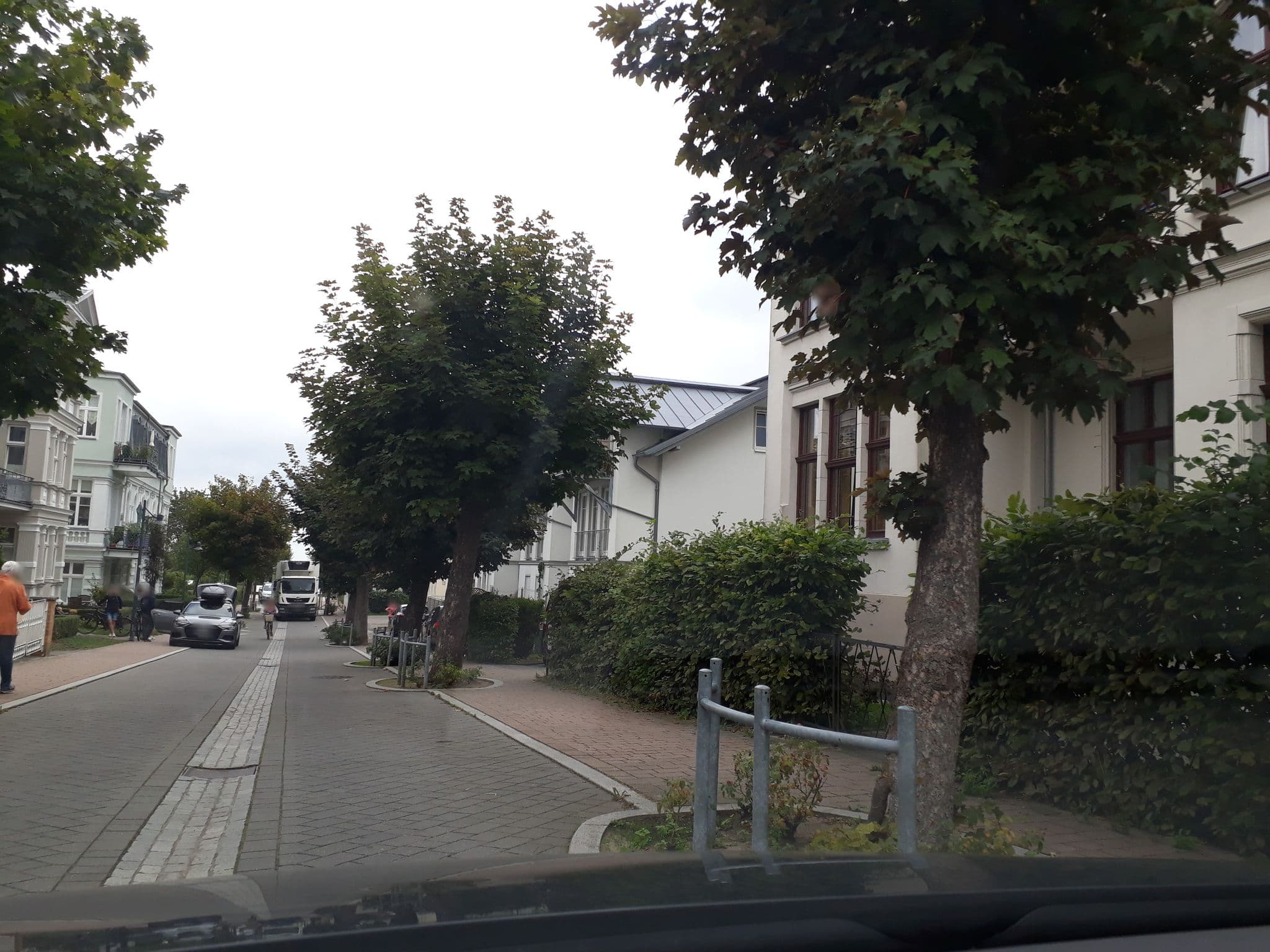 Street view near Villa Pippingsburg, Seebad Heringsdorf