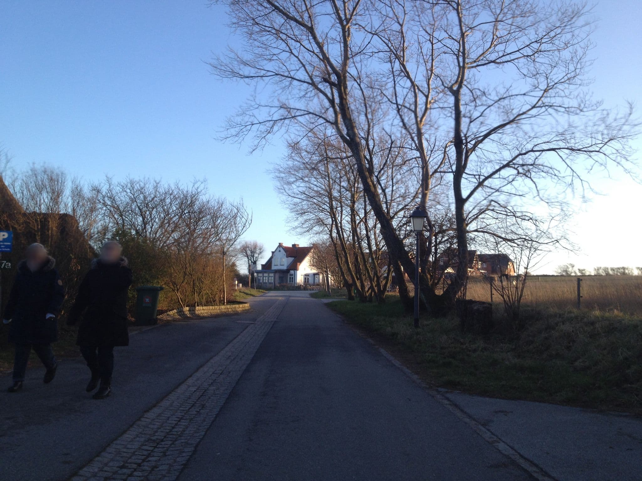 Street view near Alte Schule, Wyk auf Föhr