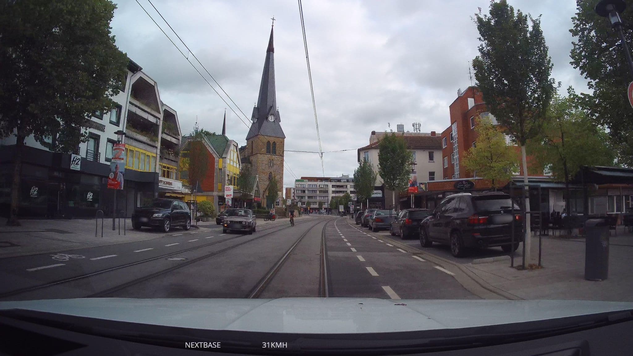 Street view near mey Boardinghouse, Bielefeld — © Schmarvis (CC BY-SA · Mapillary)