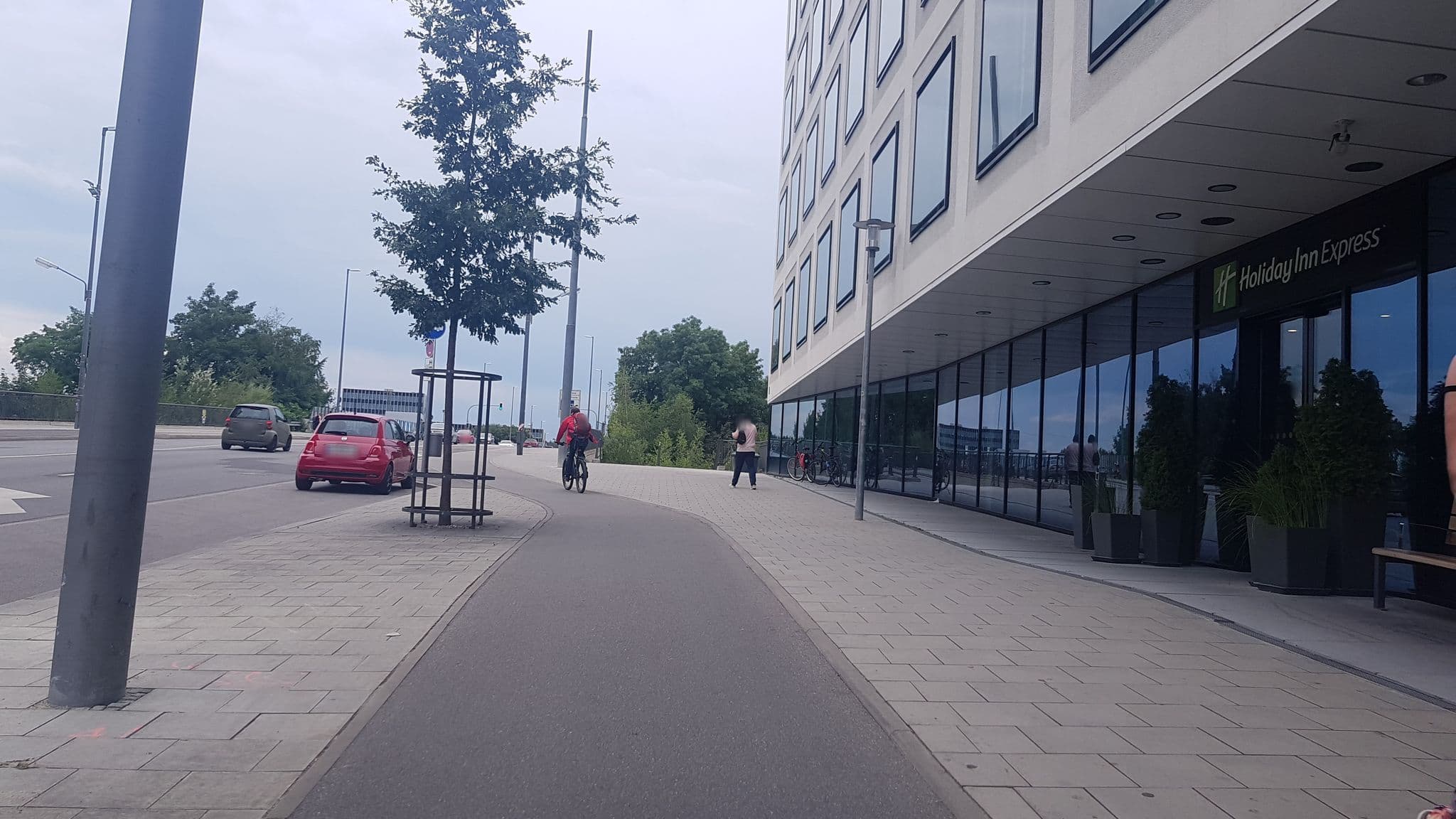 Street view near Holiday Inn Express, Munich