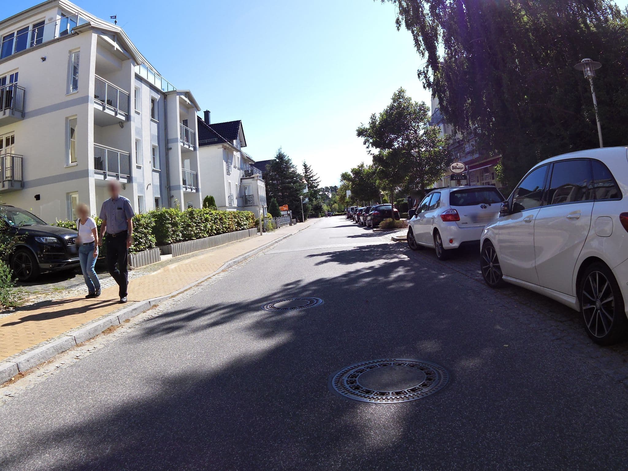 Street view near Pension Elsbeth, Bansin — © zoegglmeyr (CC BY-SA · Mapillary)
