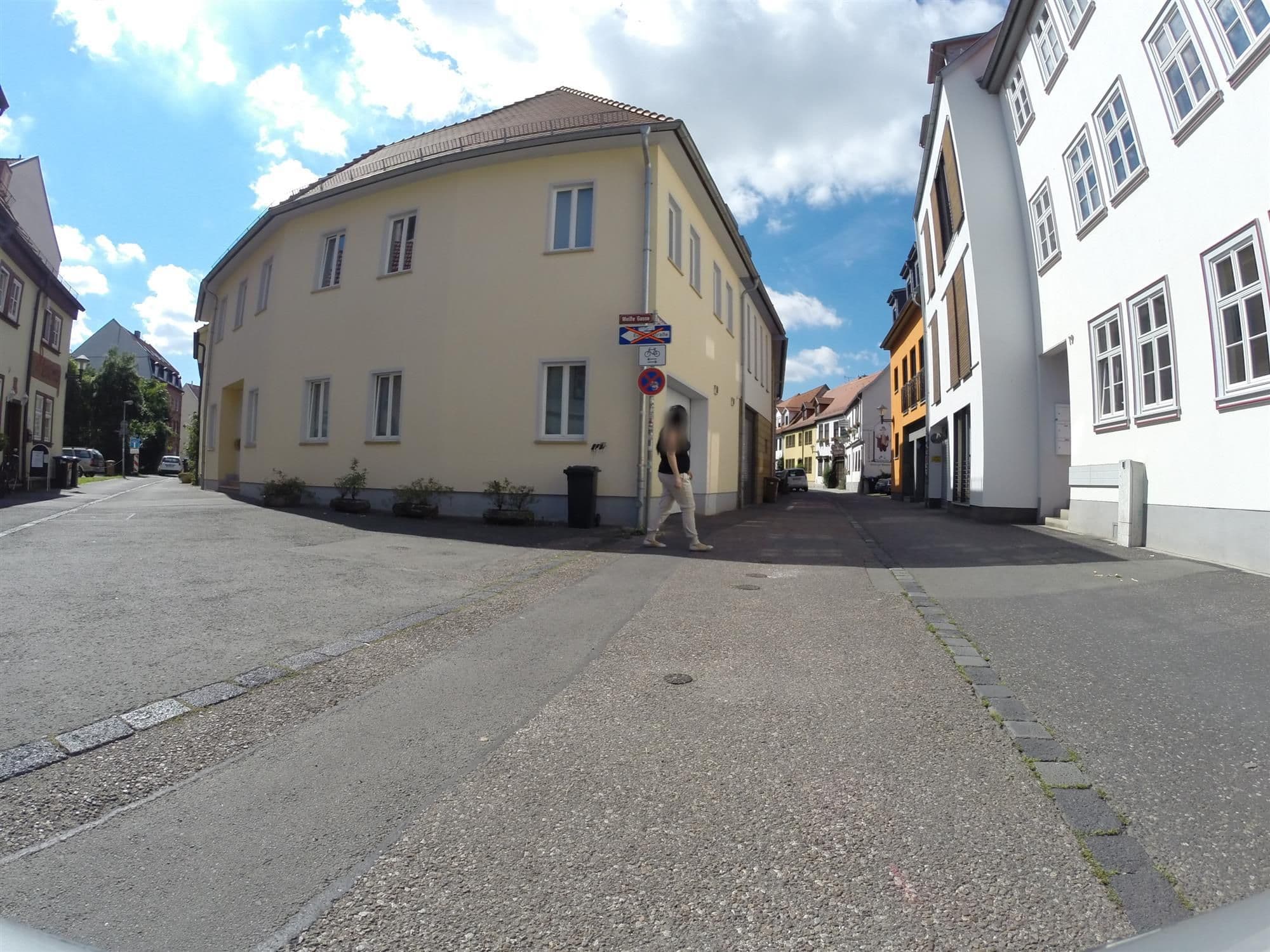 Street view near Altstadt Ferienwohnung, Erfurt — © ahzf (CC BY-SA · Mapillary)