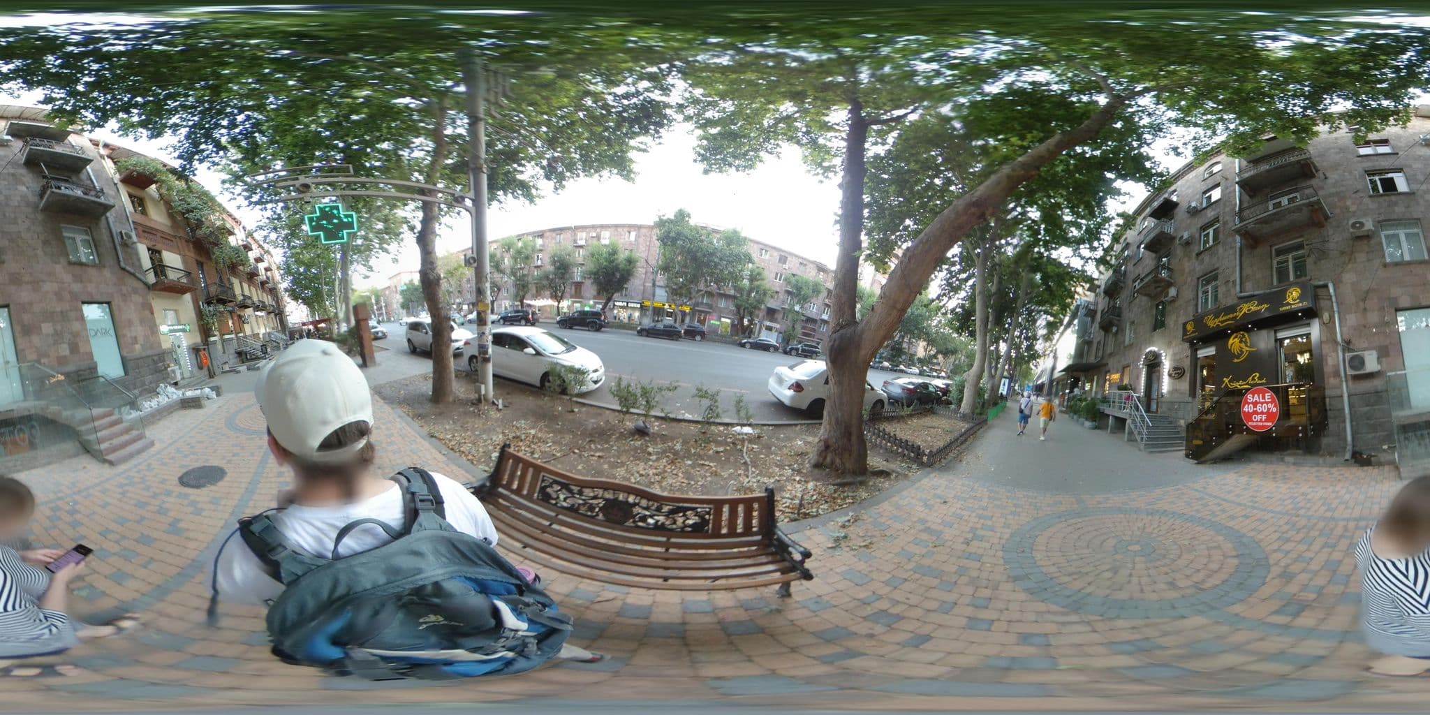 Street view near Avenue 23 Boutique Hotel, Kentron — © vlivyur (CC BY-SA · Mapillary)