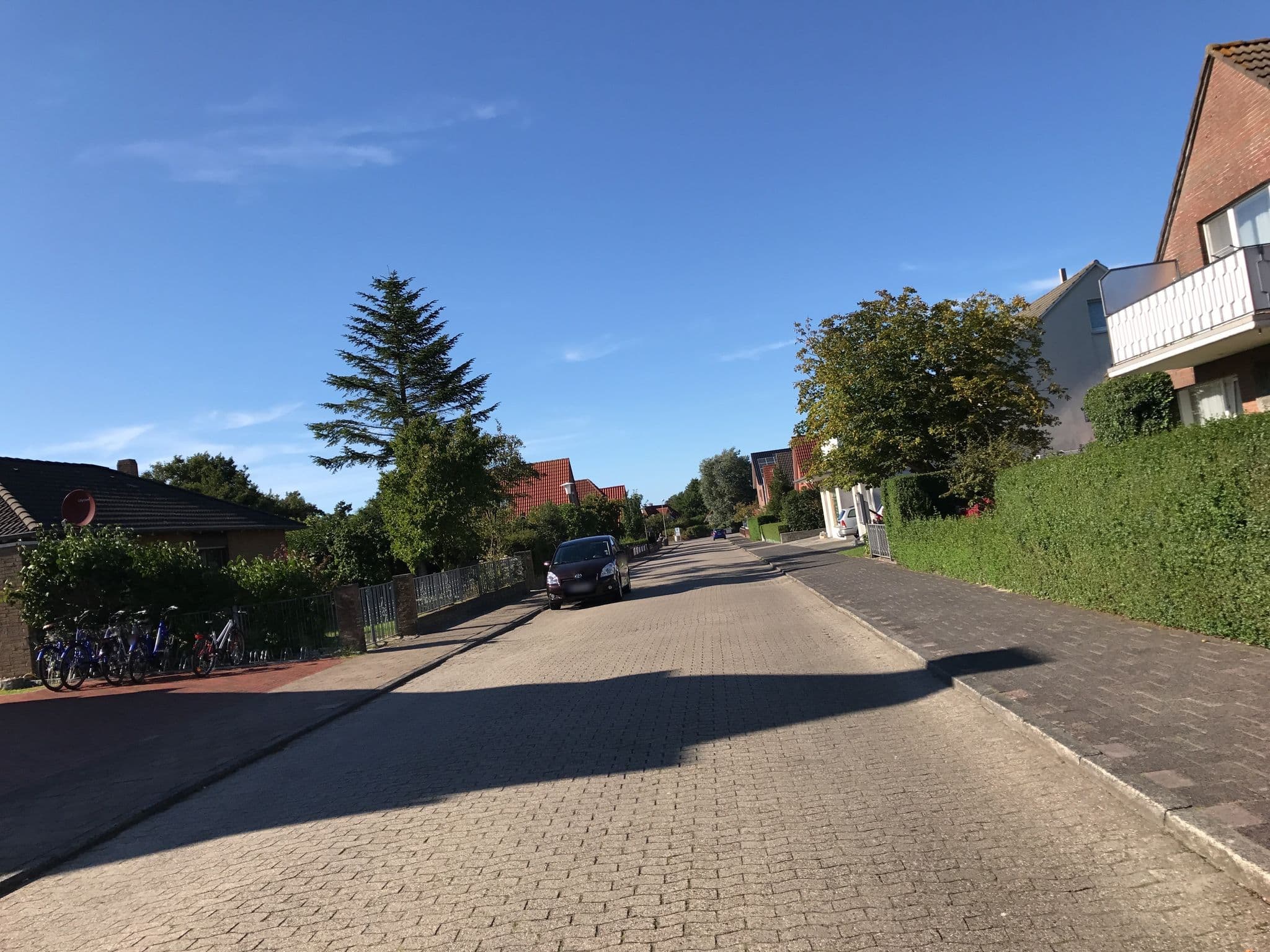 Street view near Mare Aureum – Ferienwohnung, Borkum