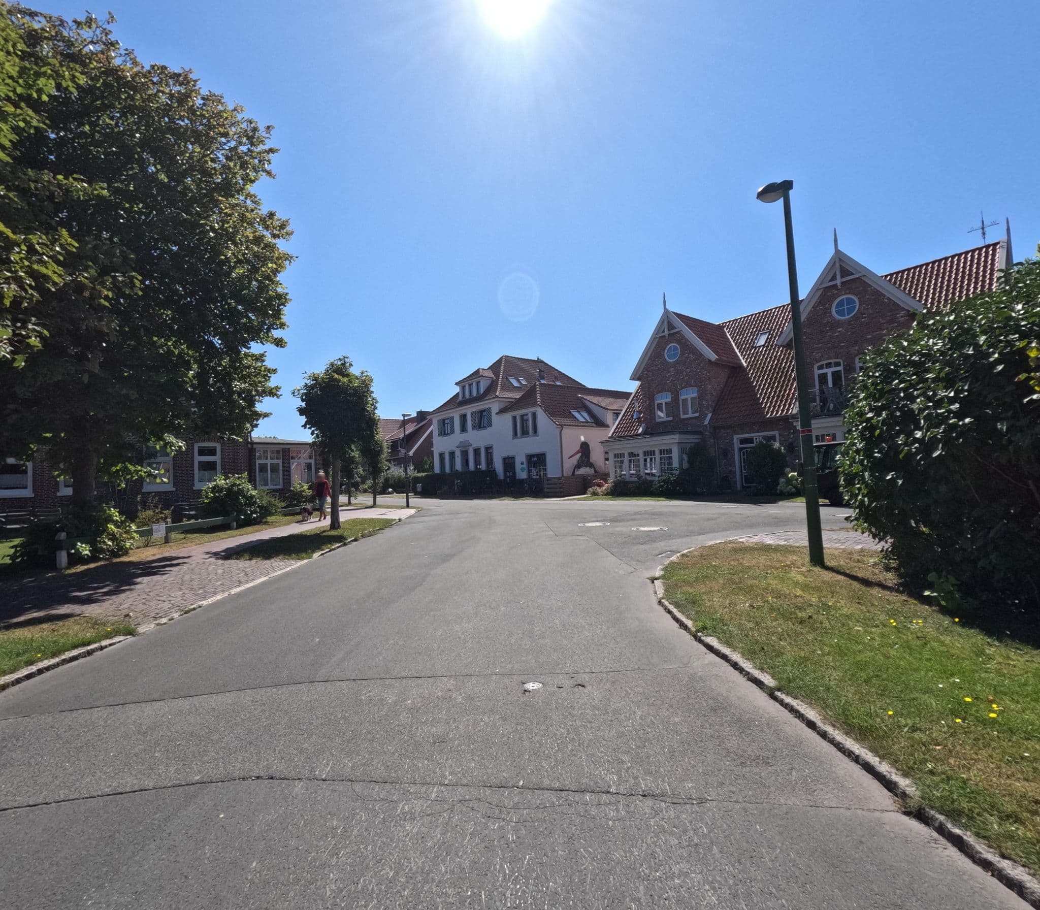 Street view near Lütje Loog, Langeoog