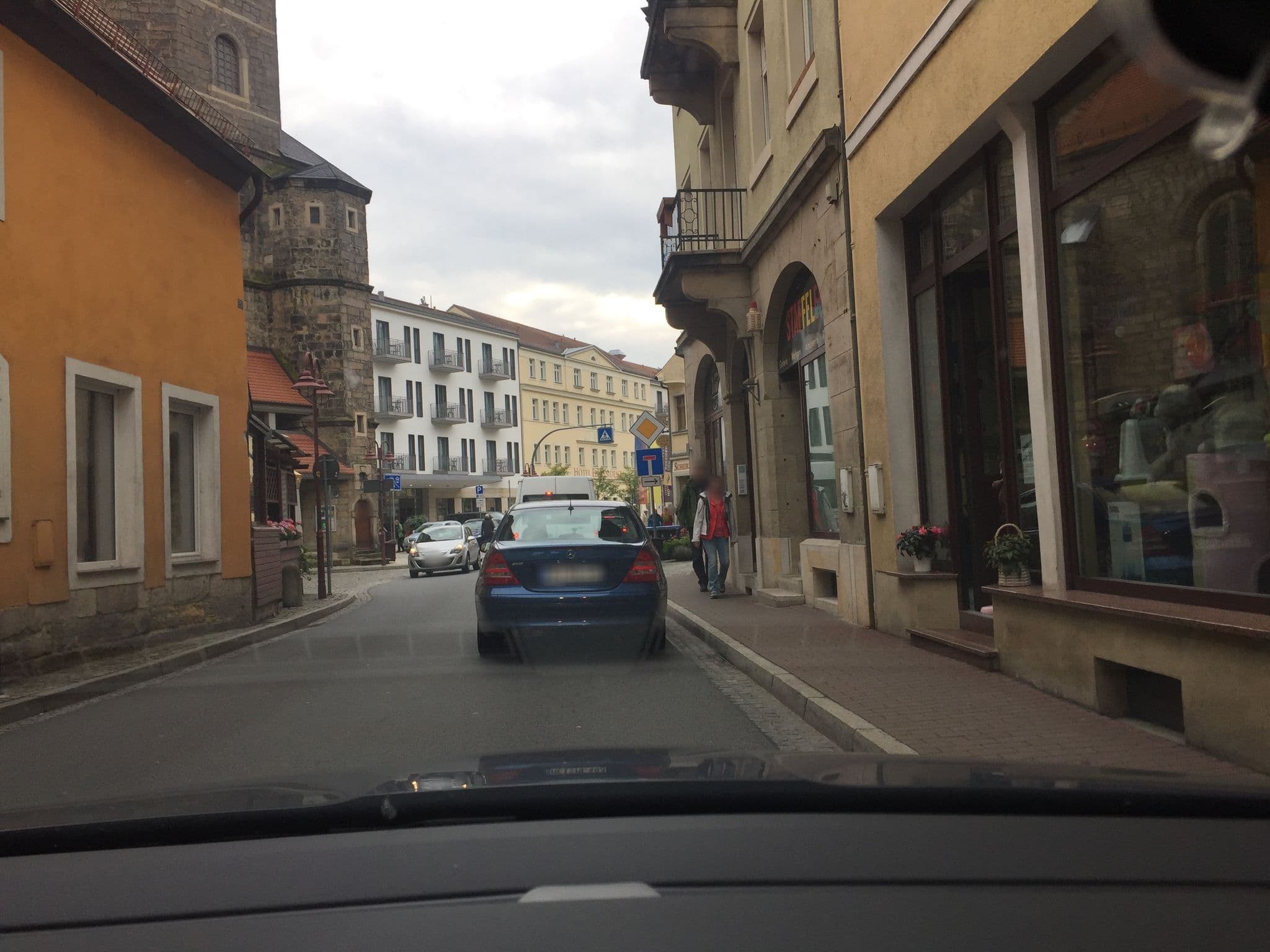 Street view near Ferienwohnung Zimmermann, Bad Schandau — © atze777 (CC BY-SA · Mapillary)