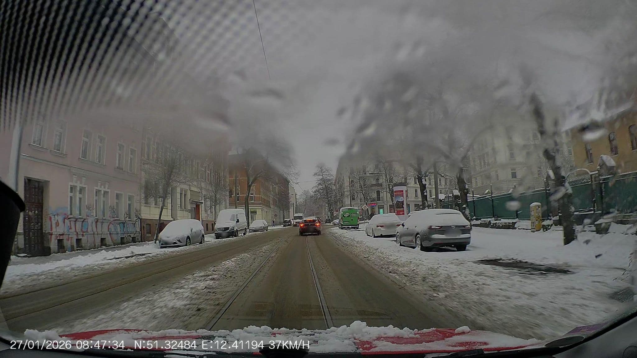 Street view near Alter Bahnhof Stötteritz, Leipzig — © AR88 (CC BY-SA · Mapillary)