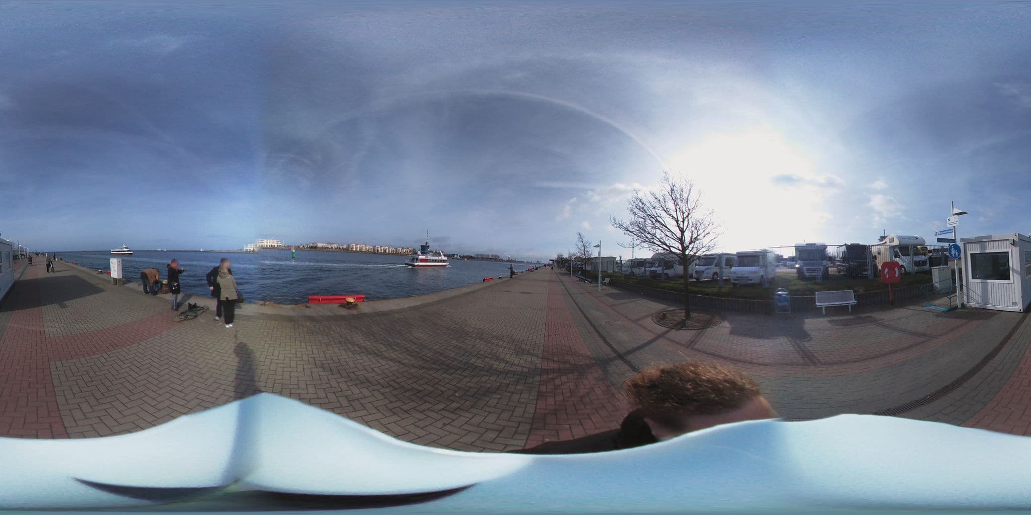 Street view near Mittelmole, Warnemünde — © thx (CC BY-SA · Mapillary)
