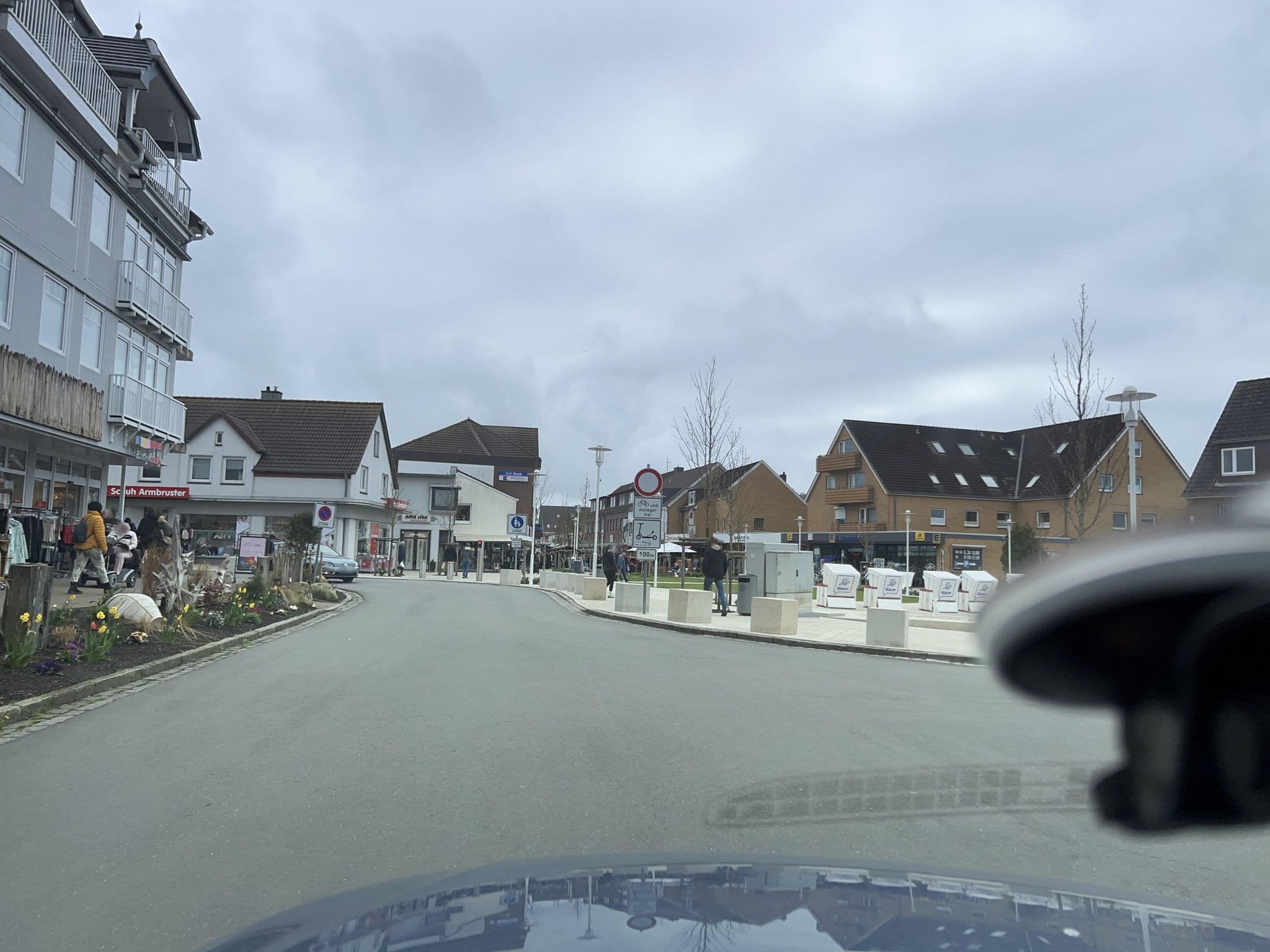 Street view near Die Deichbuden-Cityhouse, Büsum