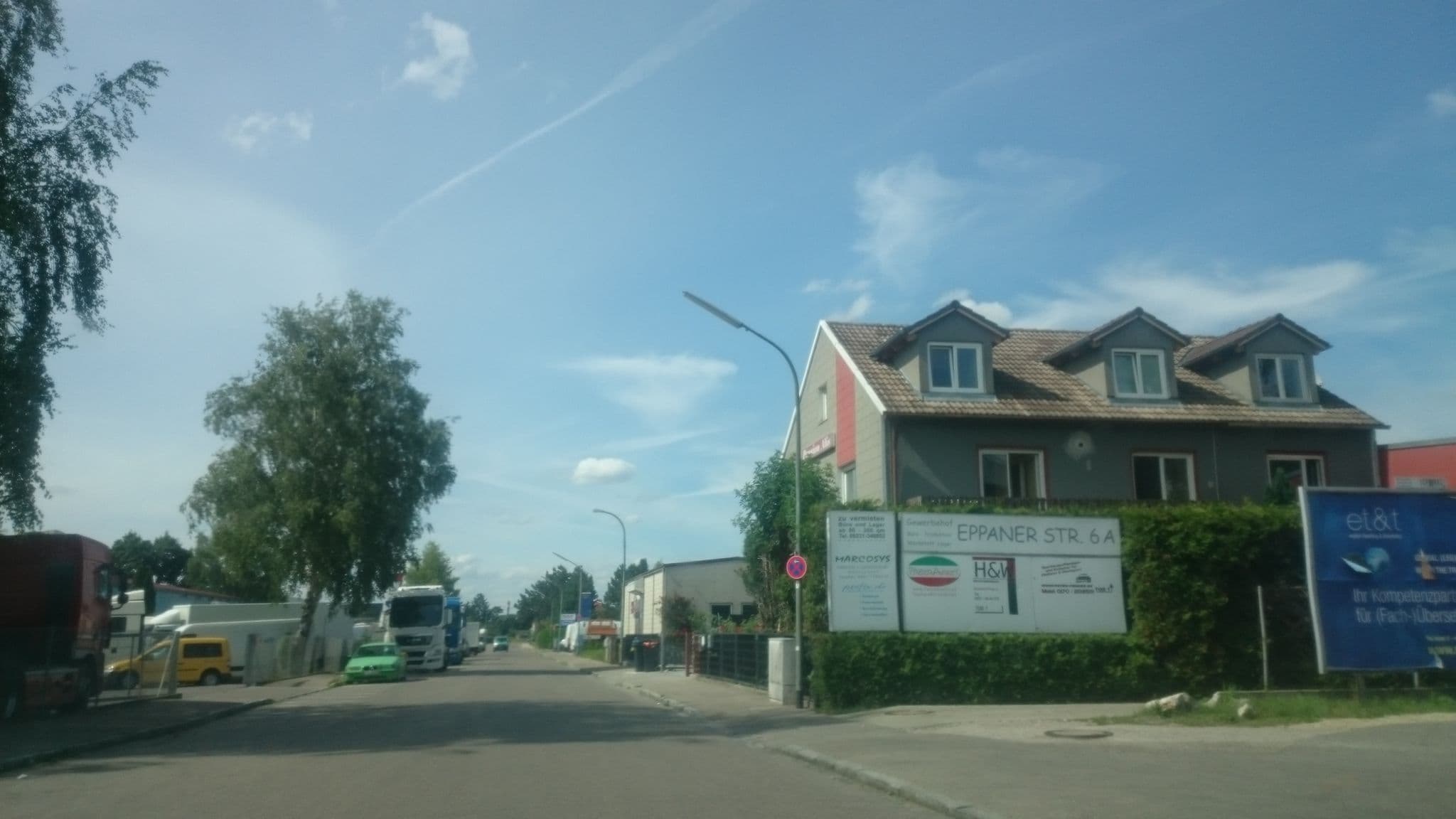 Street view near Pension Alis, Augsburg — © msdess (CC BY-SA · Mapillary)