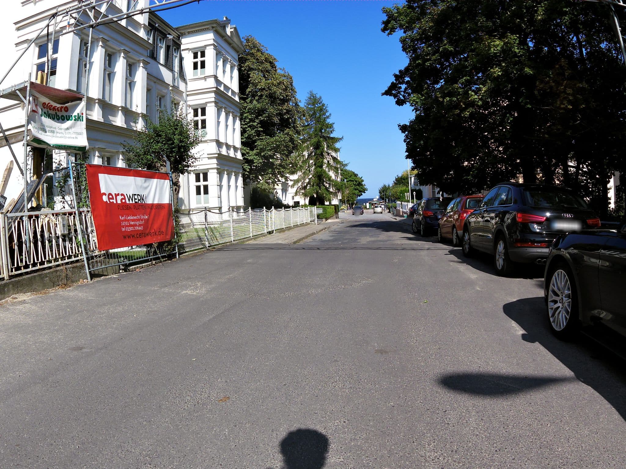 Street view near OSTKÜSTE Apartments / Nadler Hof, Seebad Heringsdorf