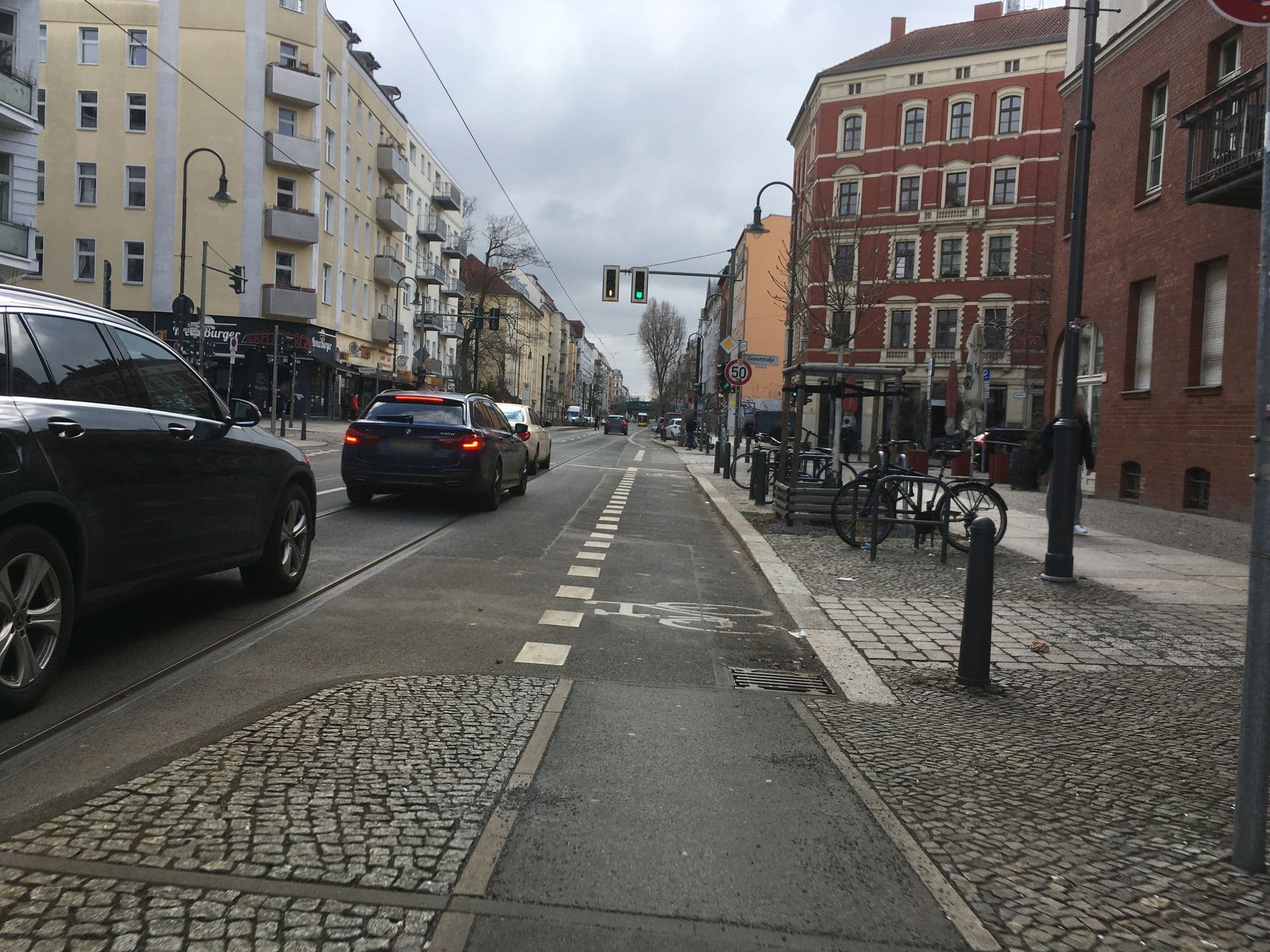 Street view near Old Town Hostel, Prenzlauer Berg — © carlheinz (CC BY-SA · Mapillary)