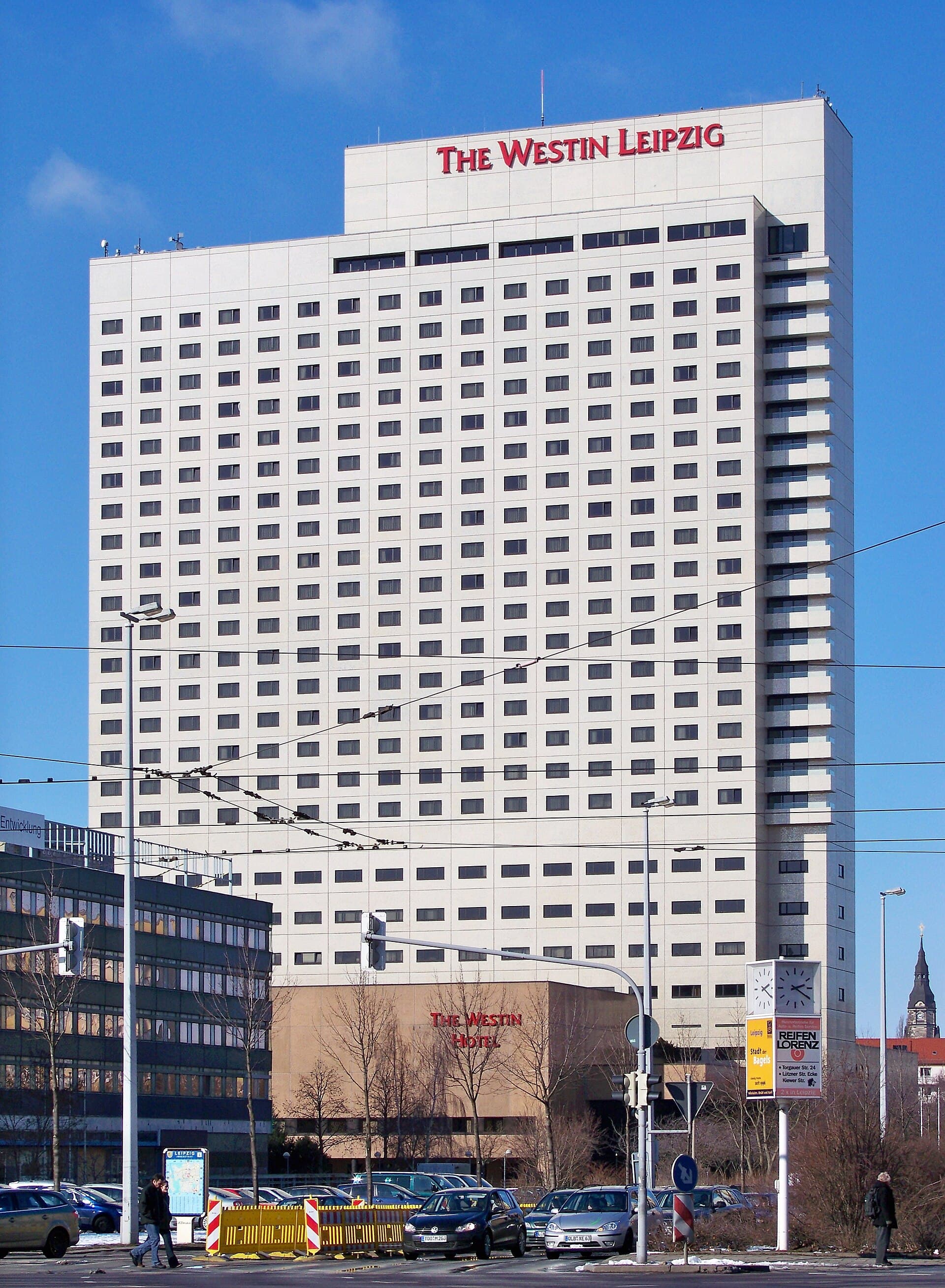 The Westin Leipzig (via Wikimedia Commons, CC BY 3.0)