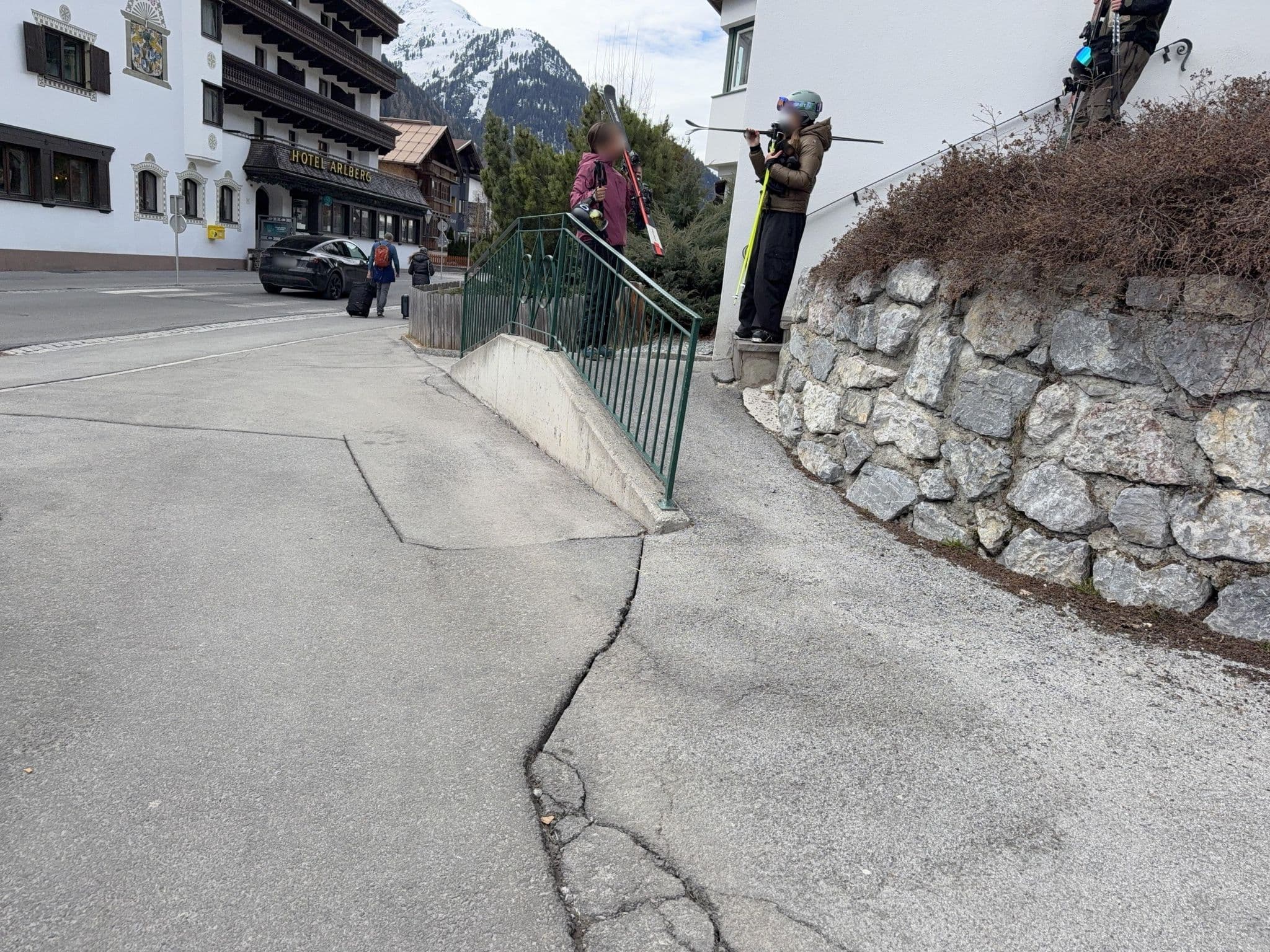 Street view near Hotel Arlberg, St Anton am Arlberg
