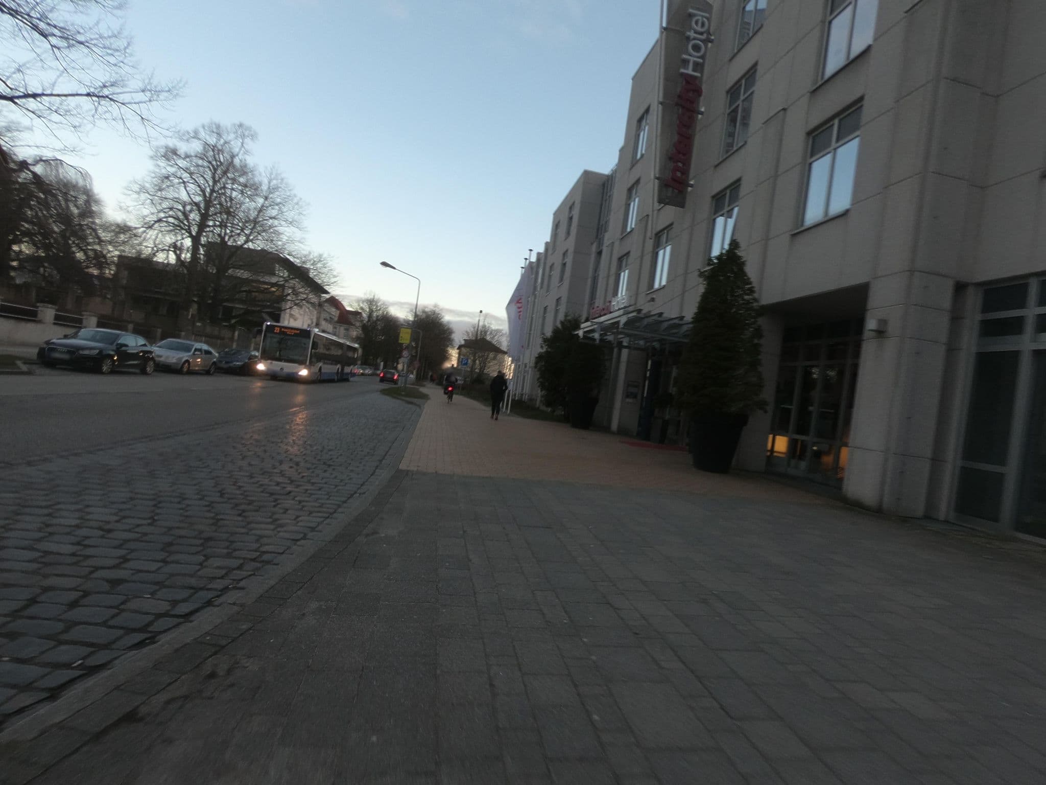 Street view near IntercityHotel Rostock, Rostock — © 8of9 (CC BY-SA · Mapillary)