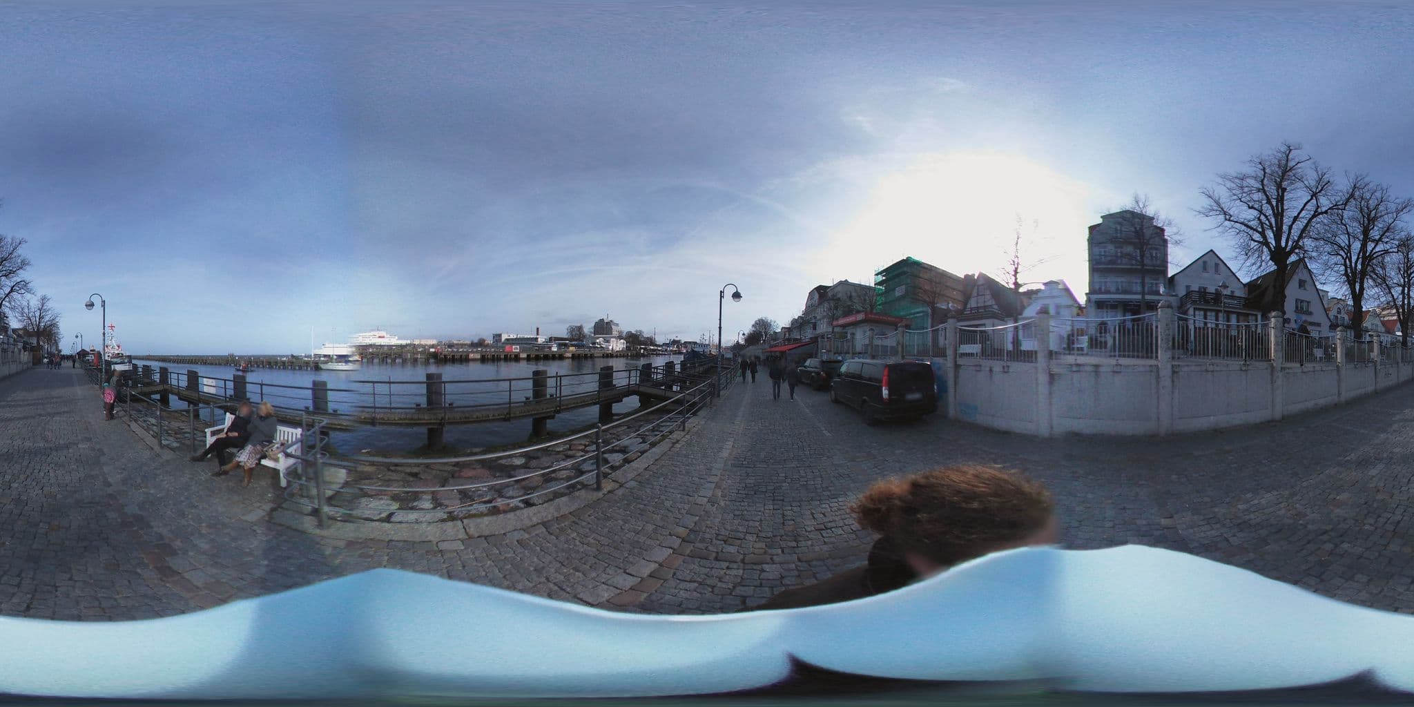 Street view near Johouse, Warnemünde — © thx (CC BY-SA · Mapillary)